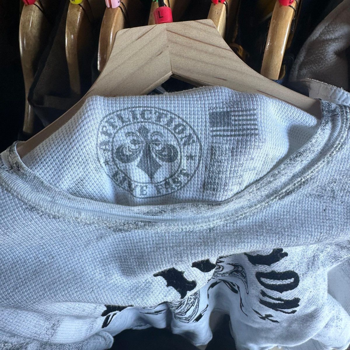Affliction Vintage Affliction Cross Grunge Thermal LSY2K Pinkman Size US L / EU 52-54 / 3 - 9 Thumbnail
