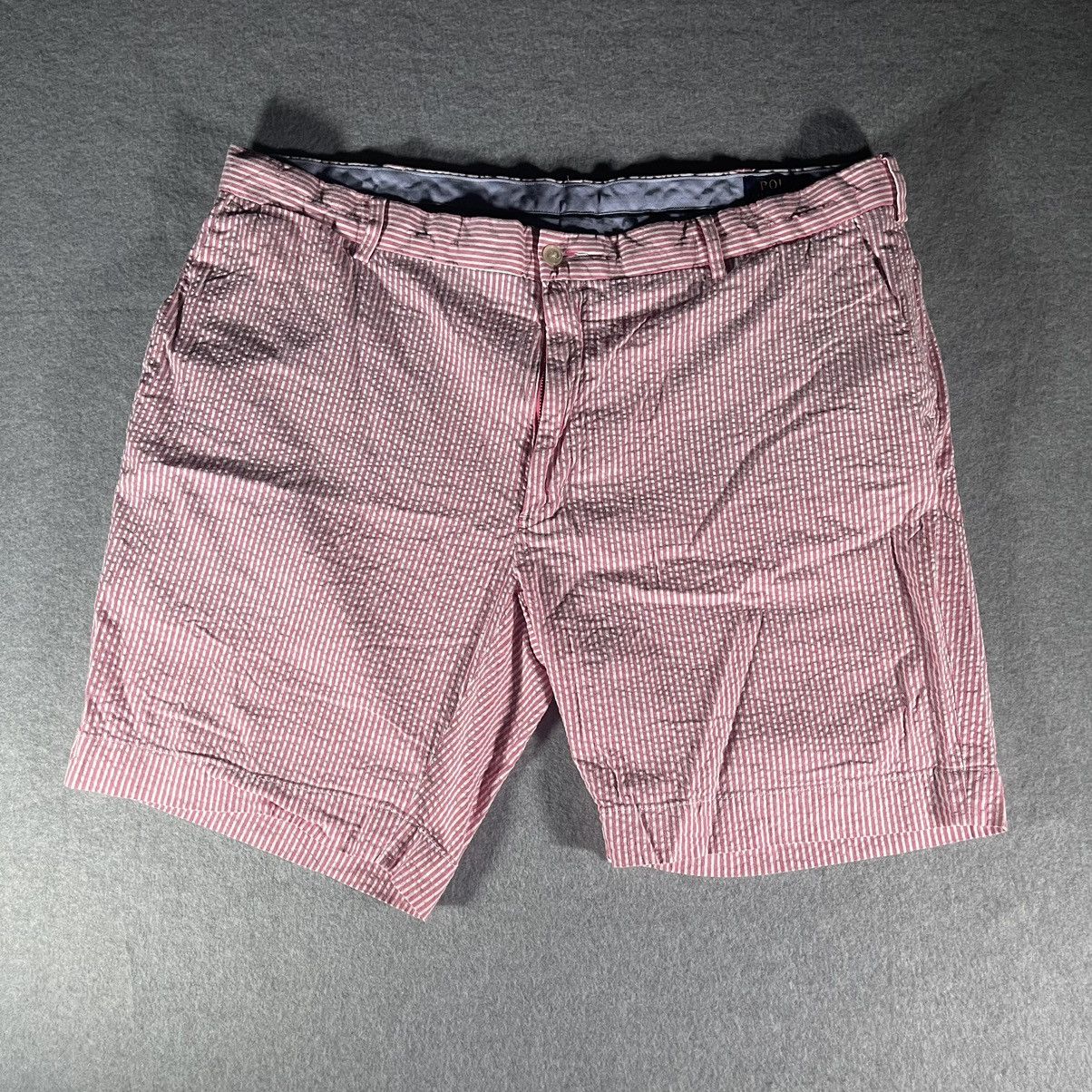 Polo Ralph Lauren Polo Ralph Lauren men’s striped red & white shorts Size US 40 / EU 56 - 1 Thumbnail