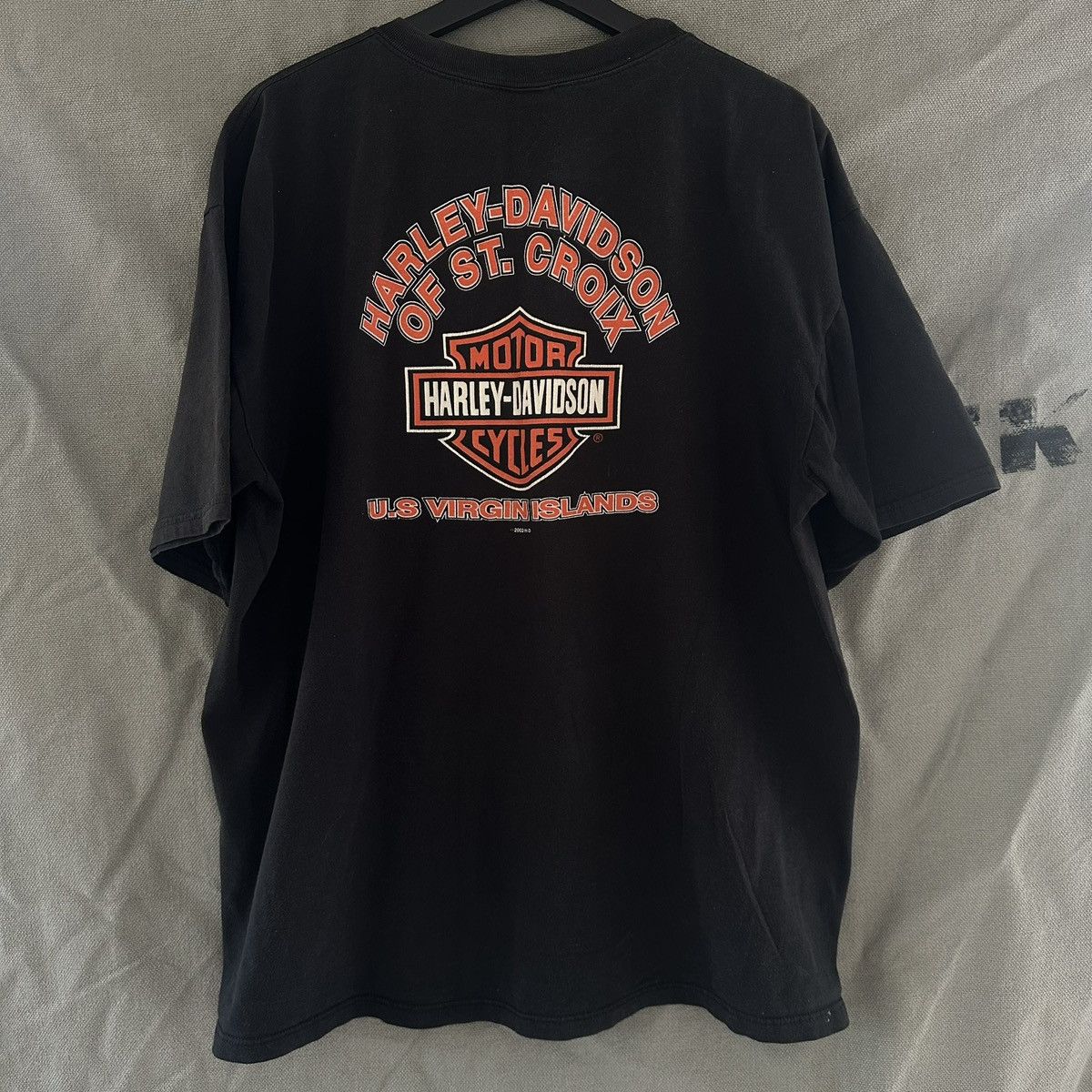 Harley Davidson Vintage Harley Davidson “U.S Virgin Islands” Tee Size US XL / EU 56 / 4 - 2 Thumbnail