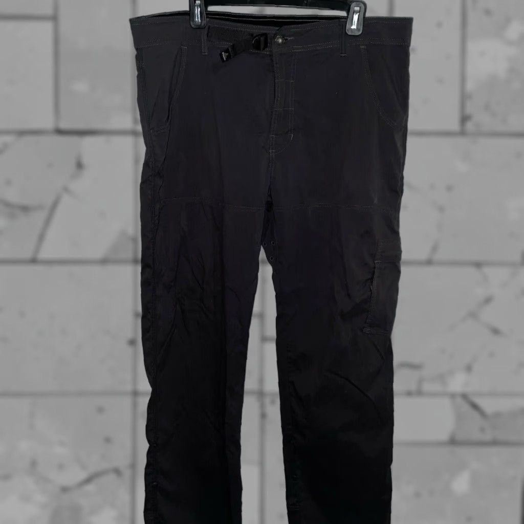 Prana VINTAGE PrAna Breathe Cargo Pants Mens XL 32 Gray Nylon Athletic Outdoor Size US 36 / EU 52 - 1 Thumbnail