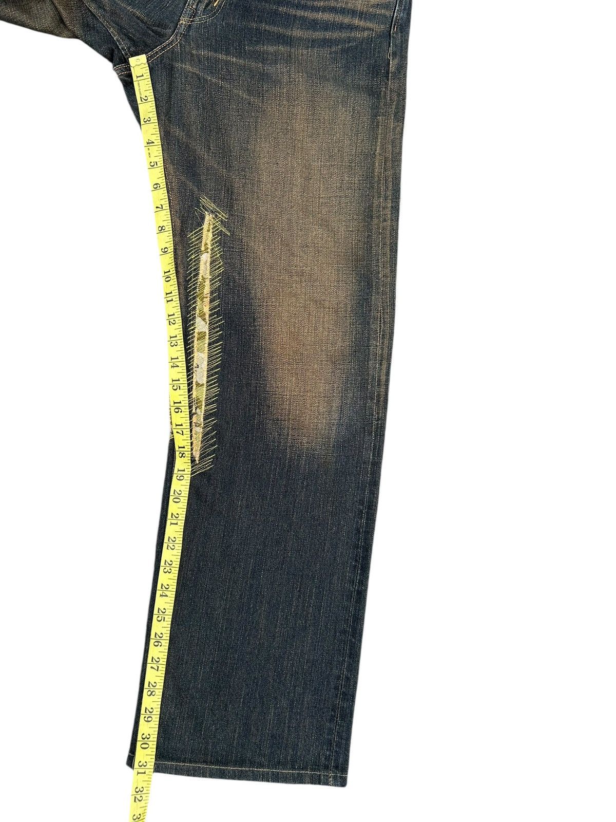 Kapital Vintage Edwin 505Z Selvedge Rusty Distressed Denim Jeans Size US 31 - 15 Thumbnail
