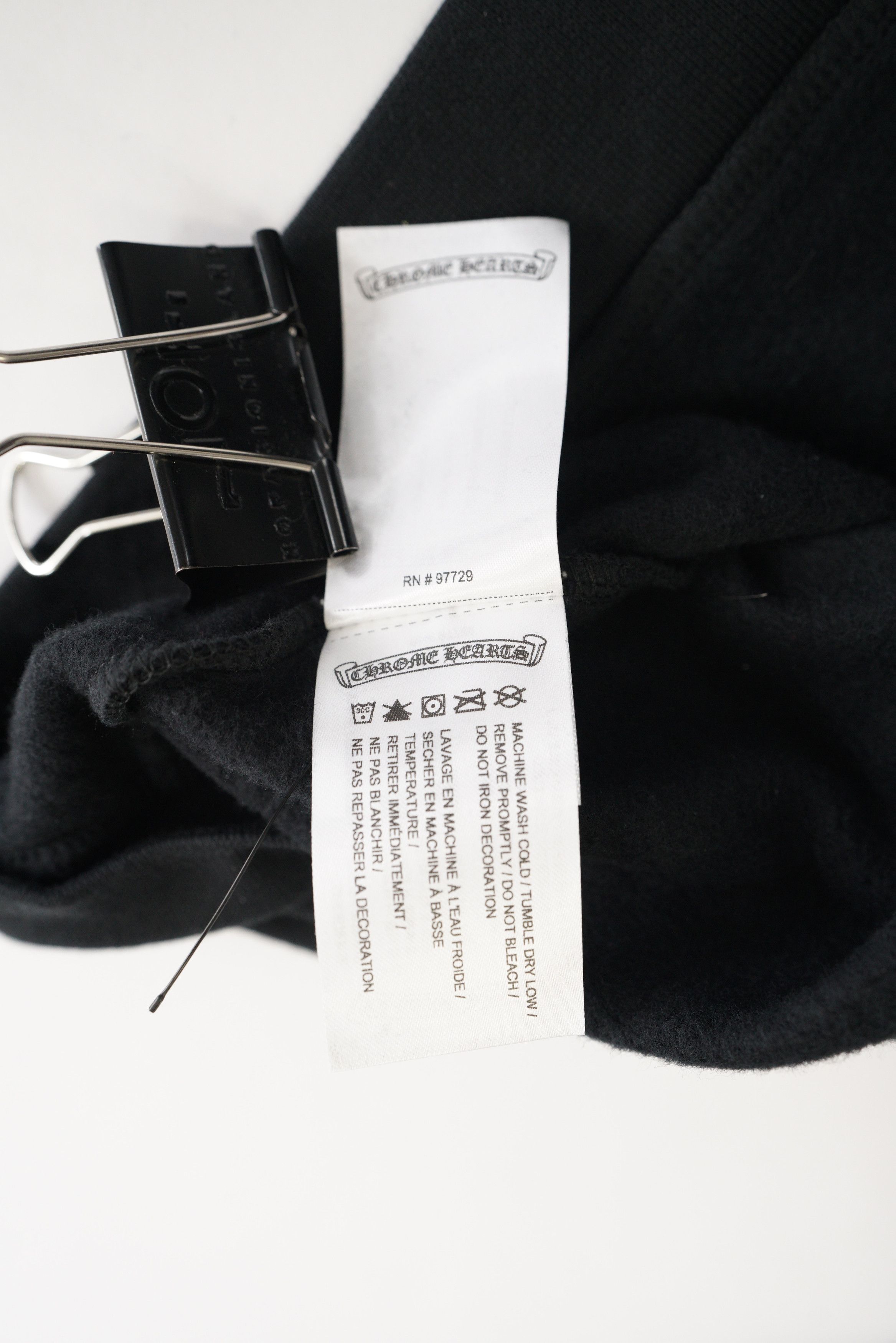 Chrome Hearts Chrome Hearts Yellow Vertical Logo Hoodie - Black Size US M / EU 48-50 / 2 - 10 Thumbnail