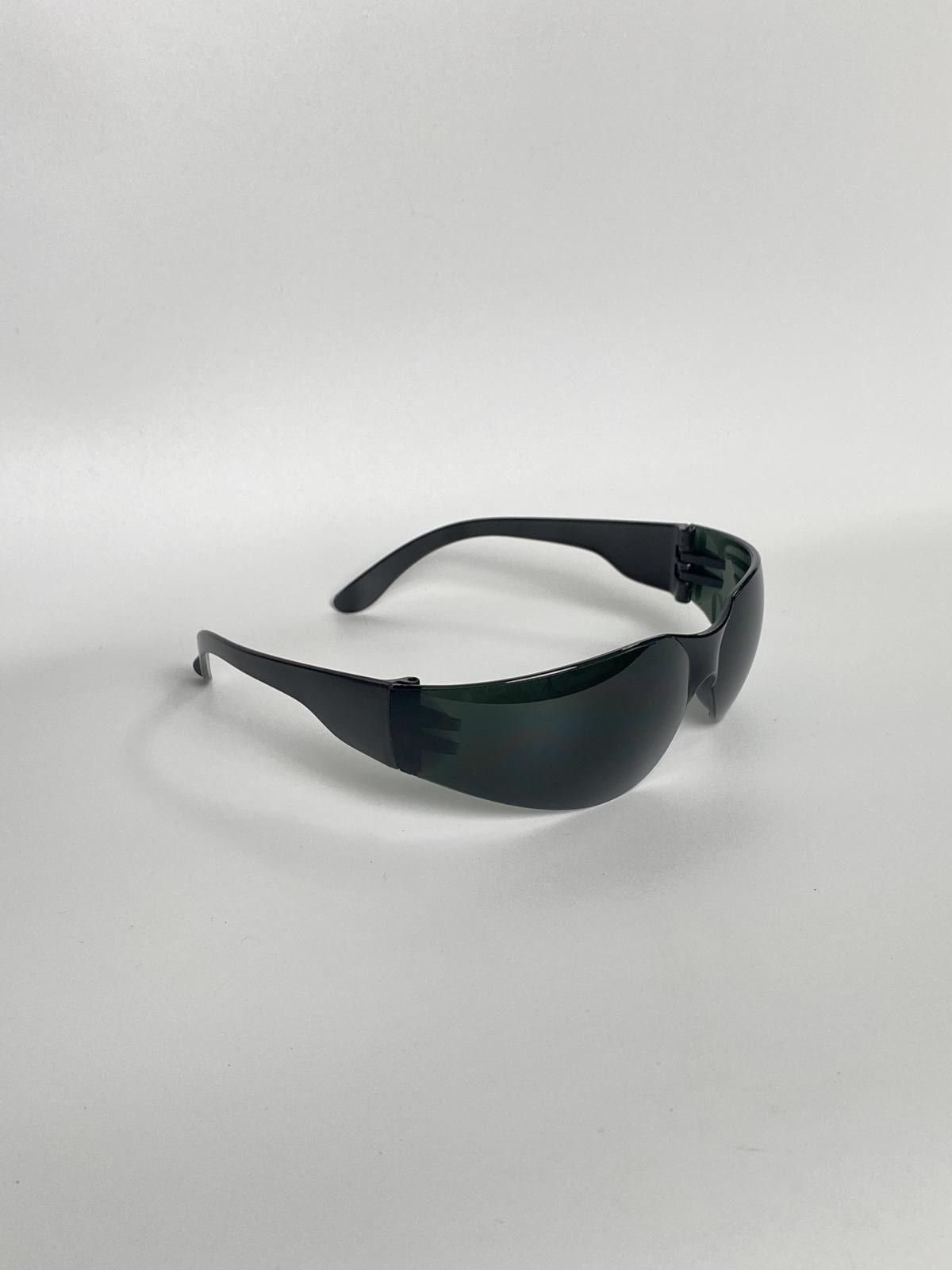 Japanese Brand Y2k Large Wide Safety Glasses Sunglasses Black Unisex OS Size ONE SIZE - 6 Thumbnail