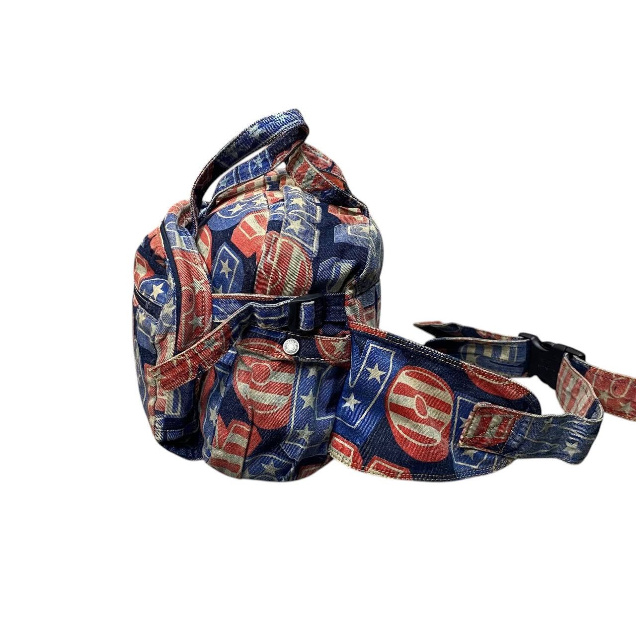 Hysteric Glamour VTG 90S HYSTERIC GLAMOUR TOOLS FIREFIGHTER BUMBAG DENIM Size ONE SIZE - 4 Thumbnail