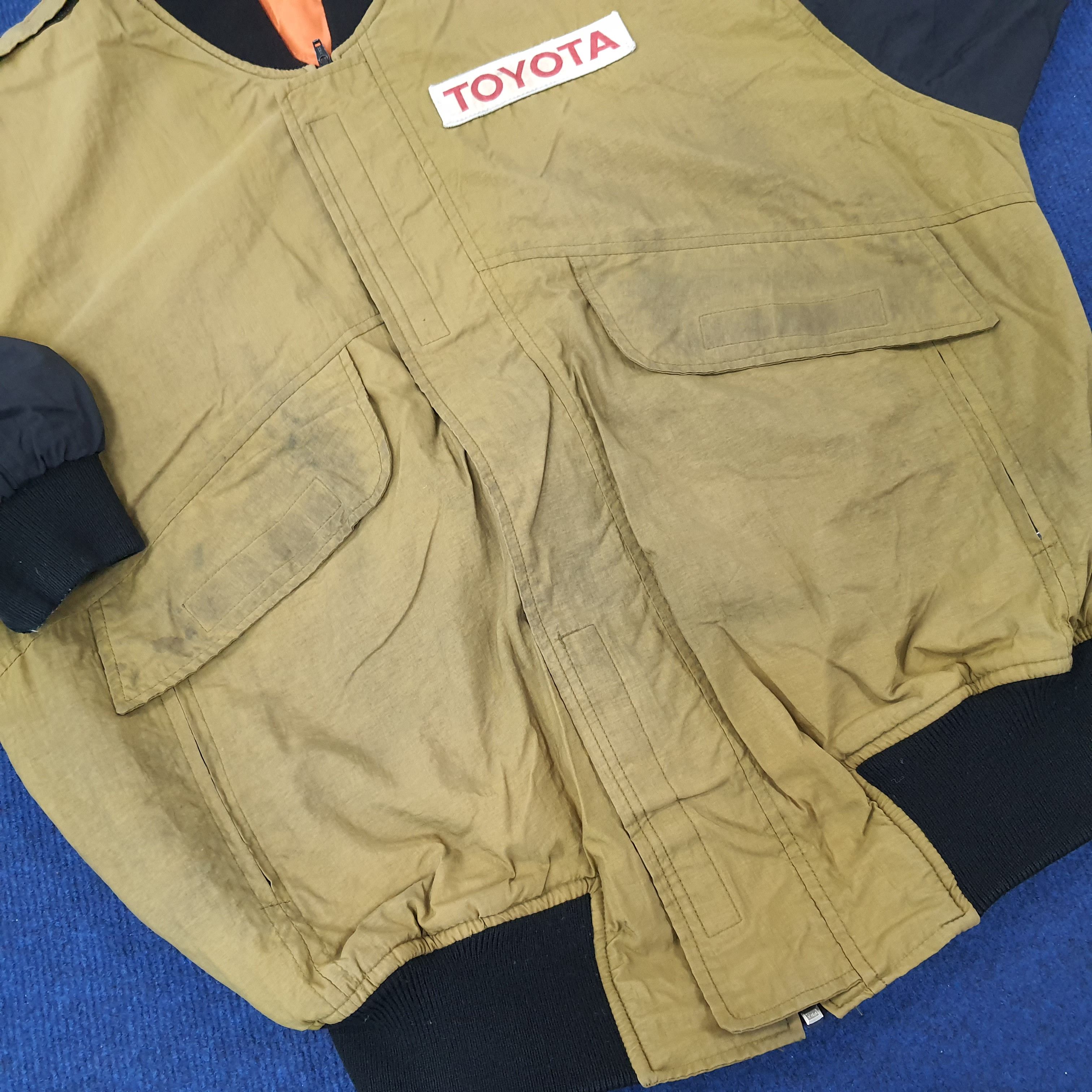 Japanese Brand × Vintage Vintage TRD Toyota Motorsports Racing Bomber Jacket C231N16 Size US L / EU 52-54 / 3 - 10 Thumbnail