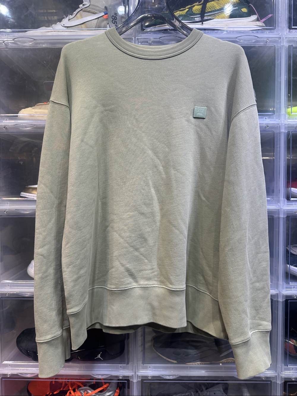 Acne Studios Acne Studios Face Patch Sweatshirt Size S Size US S / EU 44-46 / 1 - 1 Thumbnail