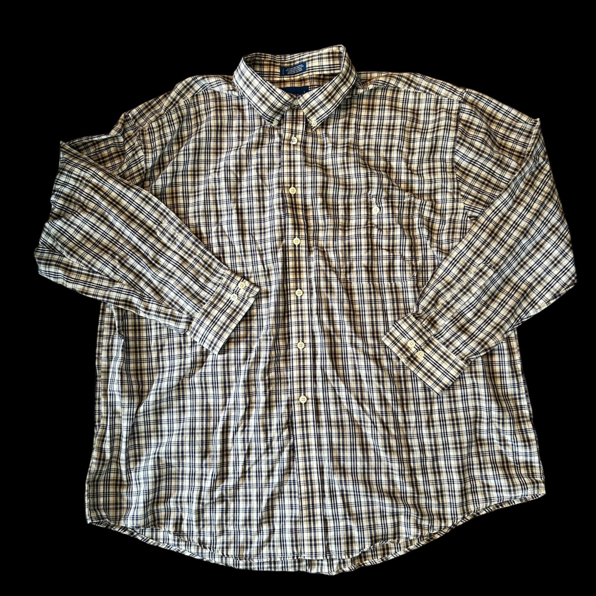 Towncraft Vintage Penneys Towncraft Plaid Button Down Dad Shirt XXL Size US XXL / EU 58 / 5 - 1 Thumbnail
