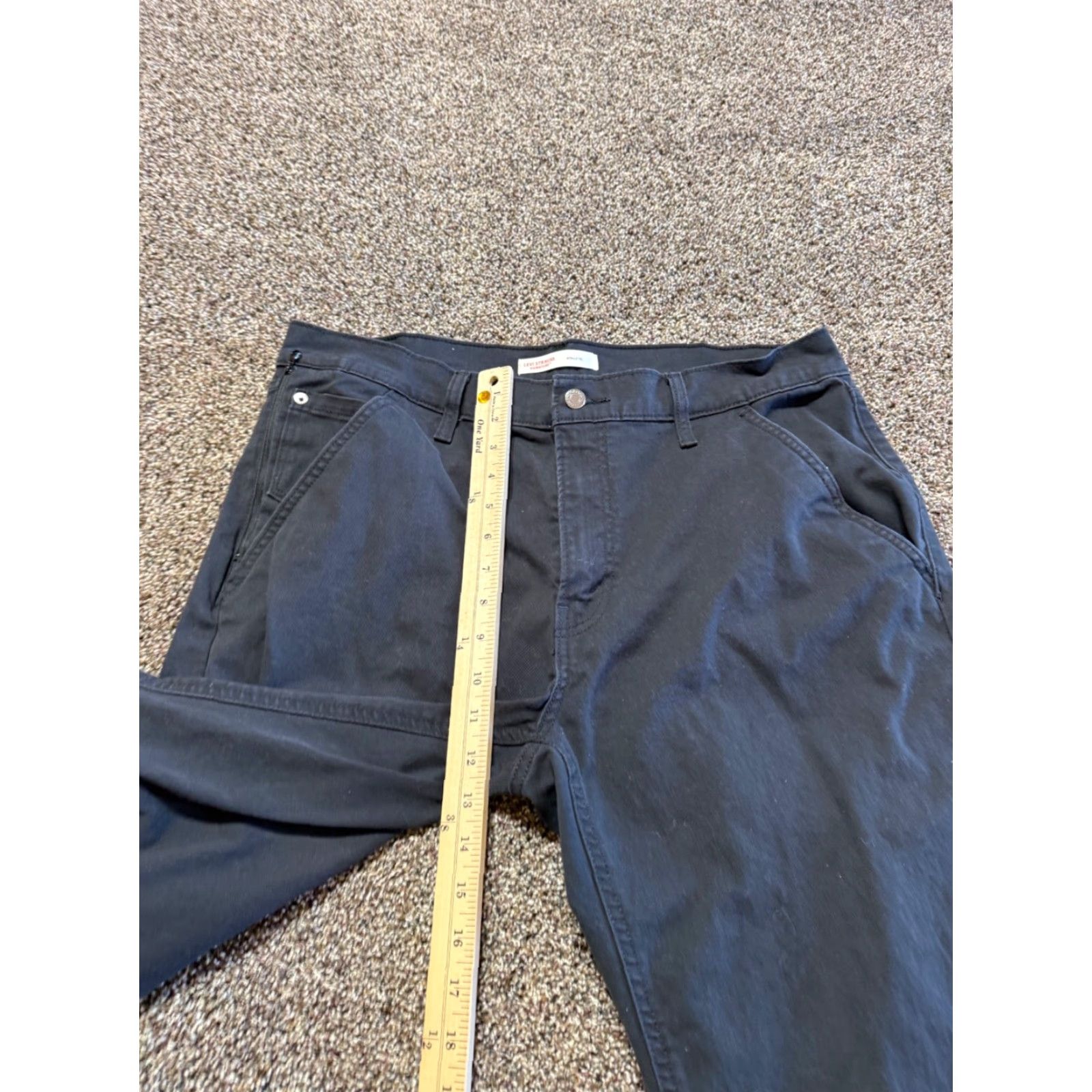Levi's Levi's Athletic Jeans 36 Black Size 36 Inseam 32 Straight Mens Pants Regular 36x32 Size US 36 / EU 52 - 7 Thumbnail