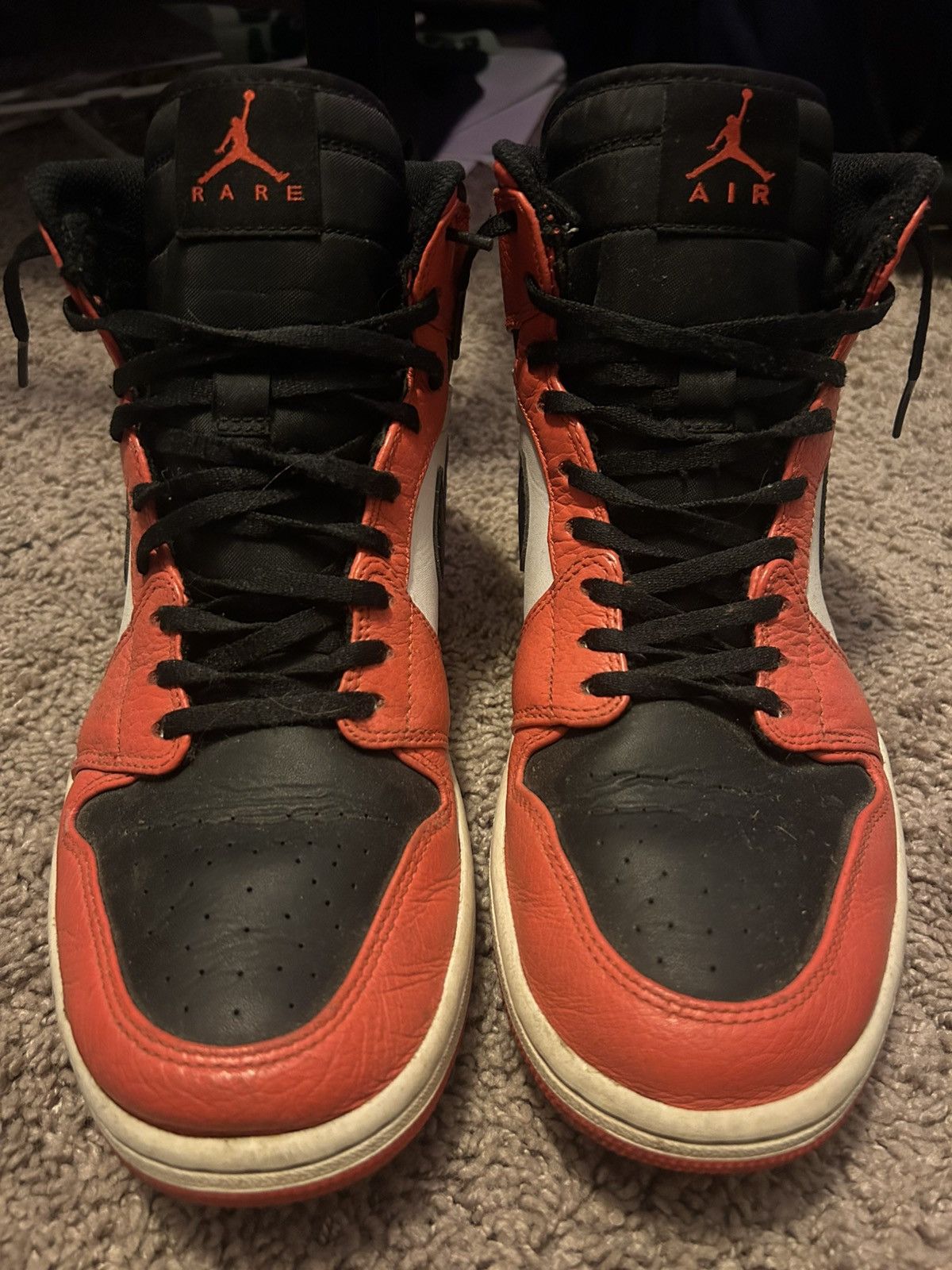 Nike Jordan 1 retro high ‘rare air-max orange’ Size US 10 / EU 43 - 3 Thumbnail