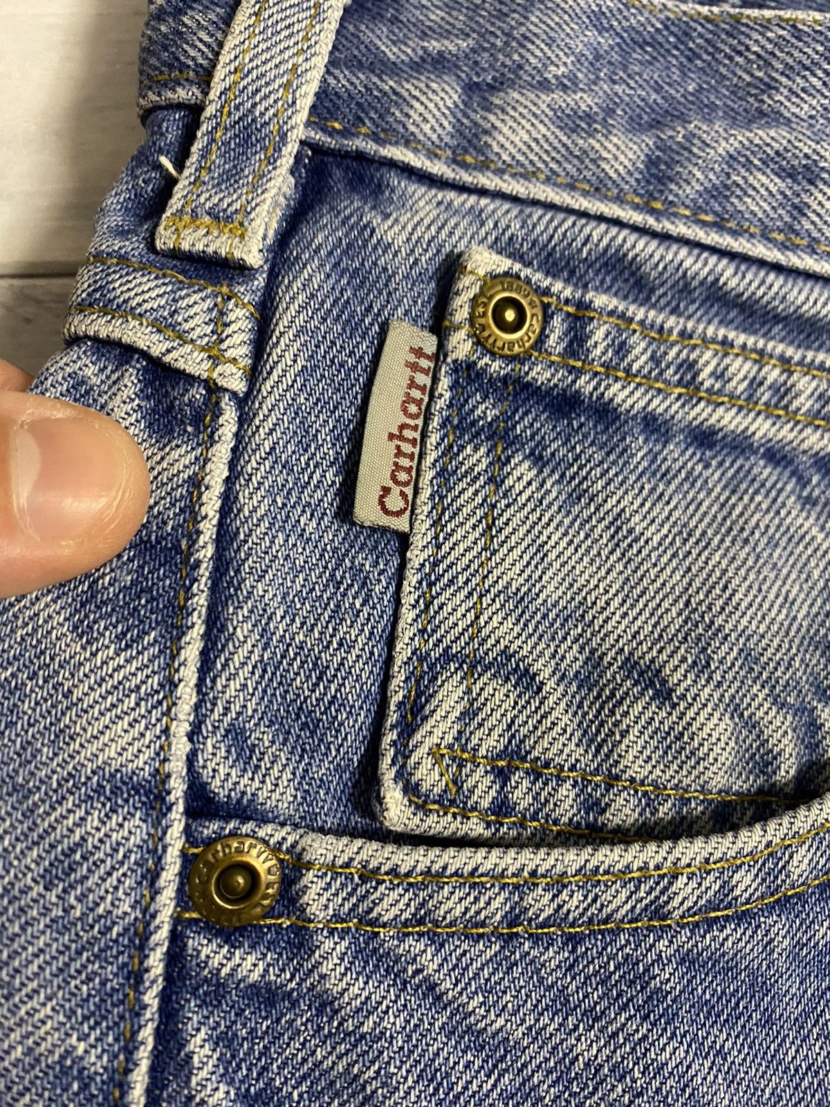 Carhartt Rare Vintage Pants Carhartt 1989 Jeans Size US 36 / EU 52 - 5 Thumbnail
