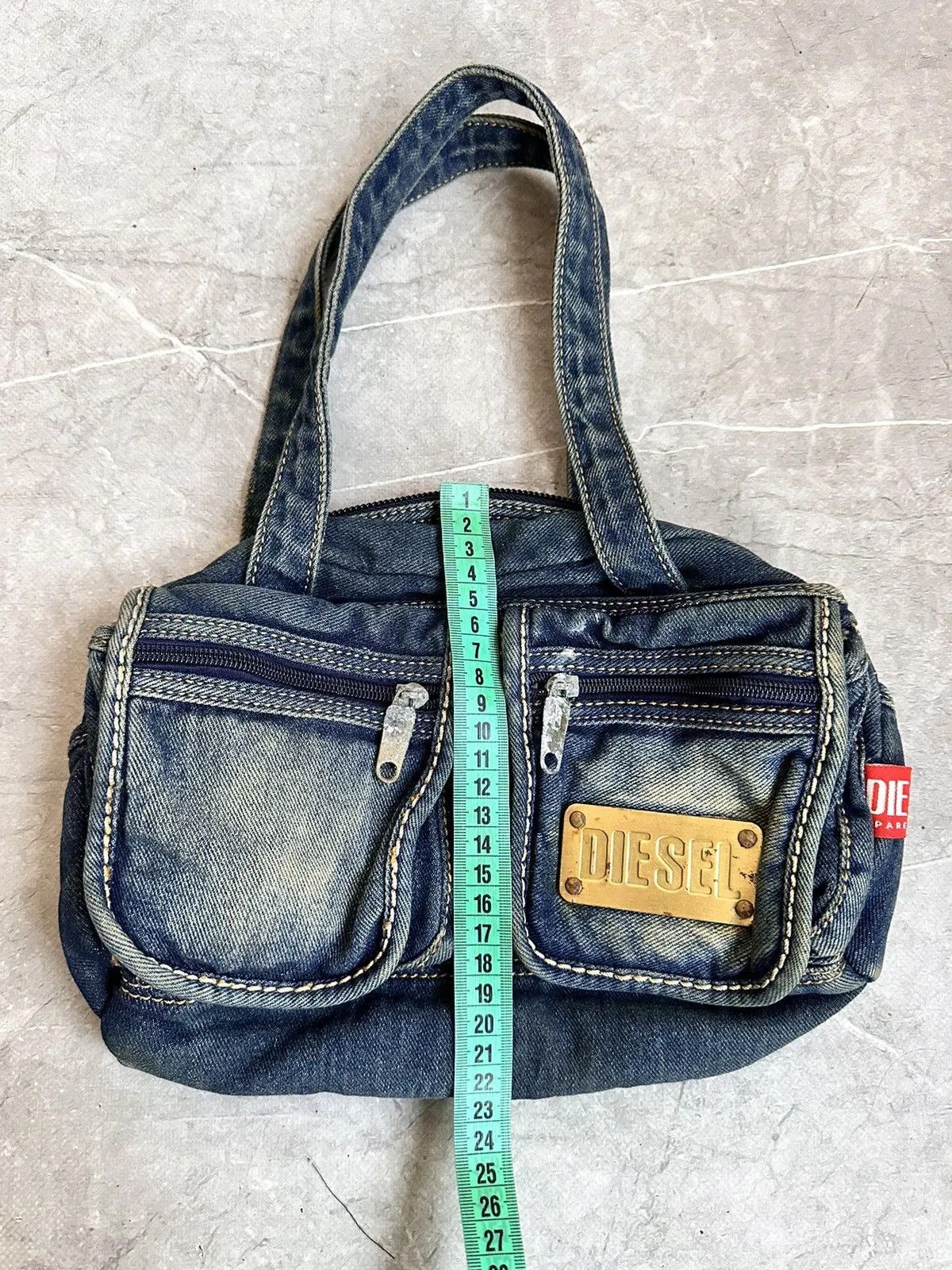 Dolce & Gabbana Blue Bag Denim Diesel Messenger Japan Avand Garde Style Size ONE SIZE - 10 Thumbnail