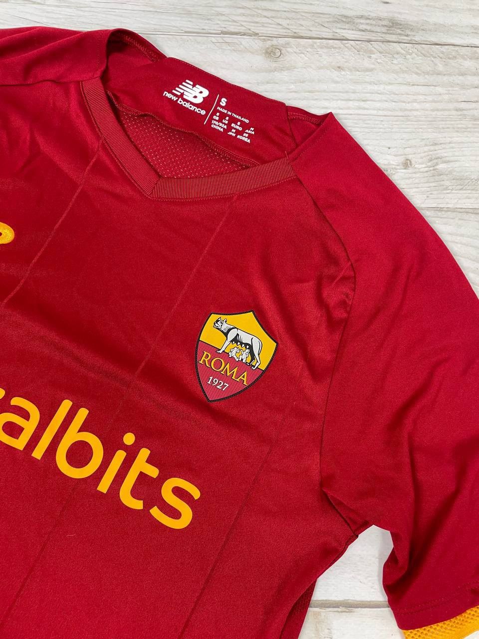 New Balance New Balance AS Roma 2021 2022 Home Shirt Soccer Jersey Size US S / EU 44-46 / 1 - 4 Thumbnail