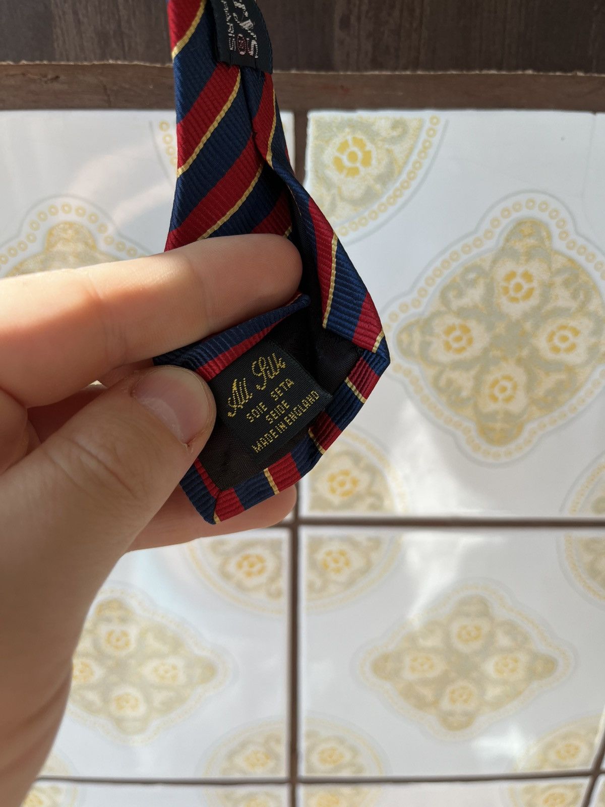 Burberry Silk vintage Burberry’s tie Size ONE SIZE - 6 Thumbnail