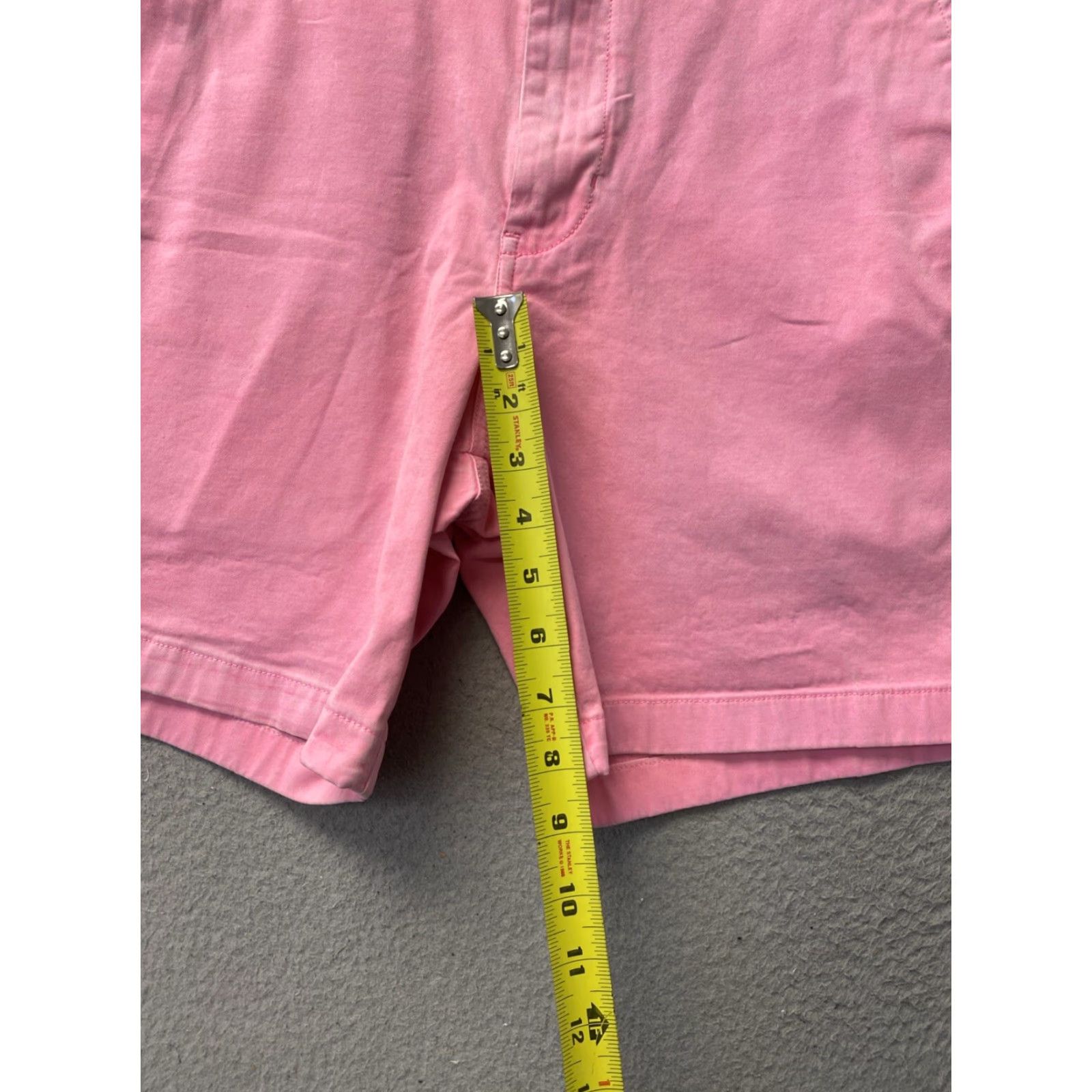 Vineyard Vines VINEYARD VINES Men's Chino Shorts Pink Size 33 8” Inseam Casual Preppy Size US 33 - 7 Thumbnail