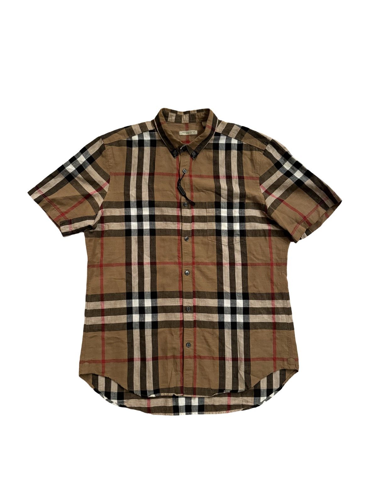 Burberry Check Polo Brown Check