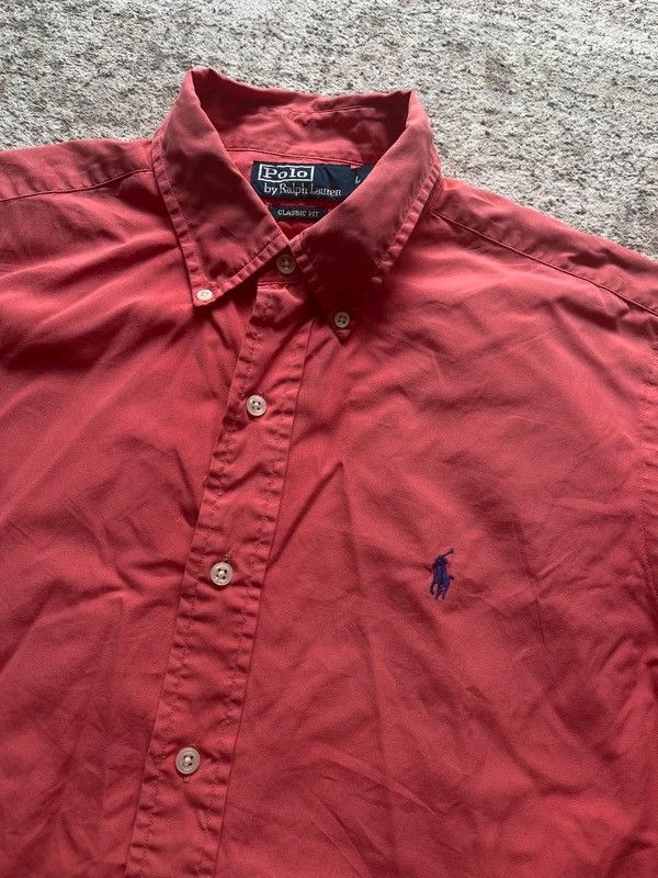 Polo Ralph Lauren Polo Ralph Lauren Sz L Classic Fit Short Sleeves 2000s Size US L / EU 52-54 / 3 - 2 Thumbnail