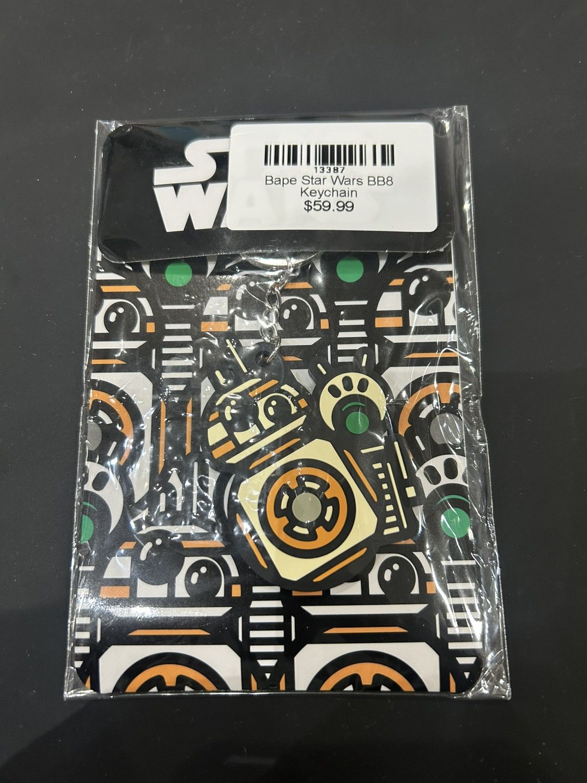 Bape Bape Star Wars BB8 keychain Size ONE SIZE - 1 Preview