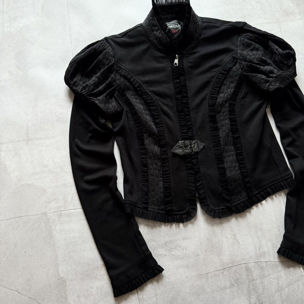 Hysteric Glamour × Undercover Gothic Vampire Sweater Strap Ruffle LGB Margiela Vibe Size S / US 4 / IT 40 - 3 Thumbnail