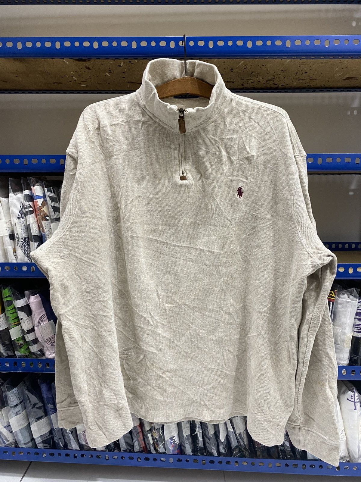 Ralph Lauren POLO RALPH LAUREN HALF ZIPPER Size US XL / EU 56 / 4 - 1 Thumbnail
