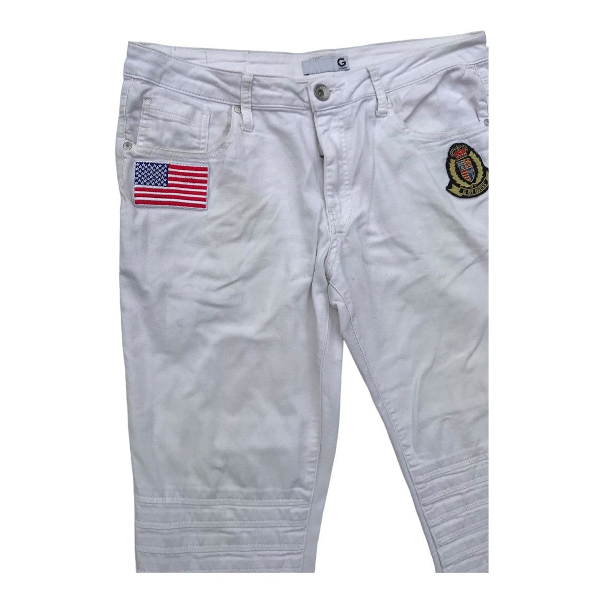 Guess Guess Modern Skinny Casual Pants (STAINS) Size US 35 - 2 Thumbnail