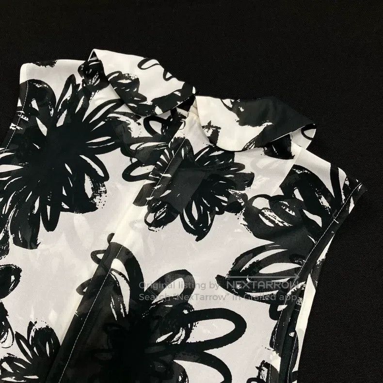 Comme des Garcons Comme Des Garcons Black Floral Dress Size XS / US 0-2 / IT 36-38 - 6 Thumbnail