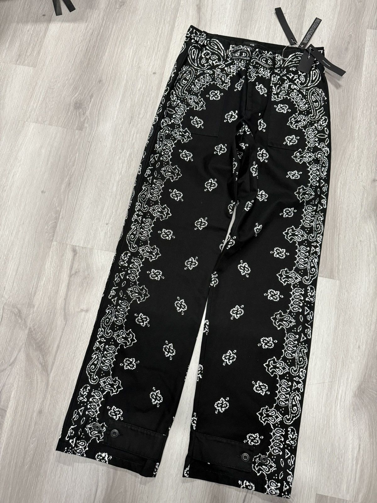 Amiri Bleach Bandana Pants Size US 29 - 1 Thumbnail