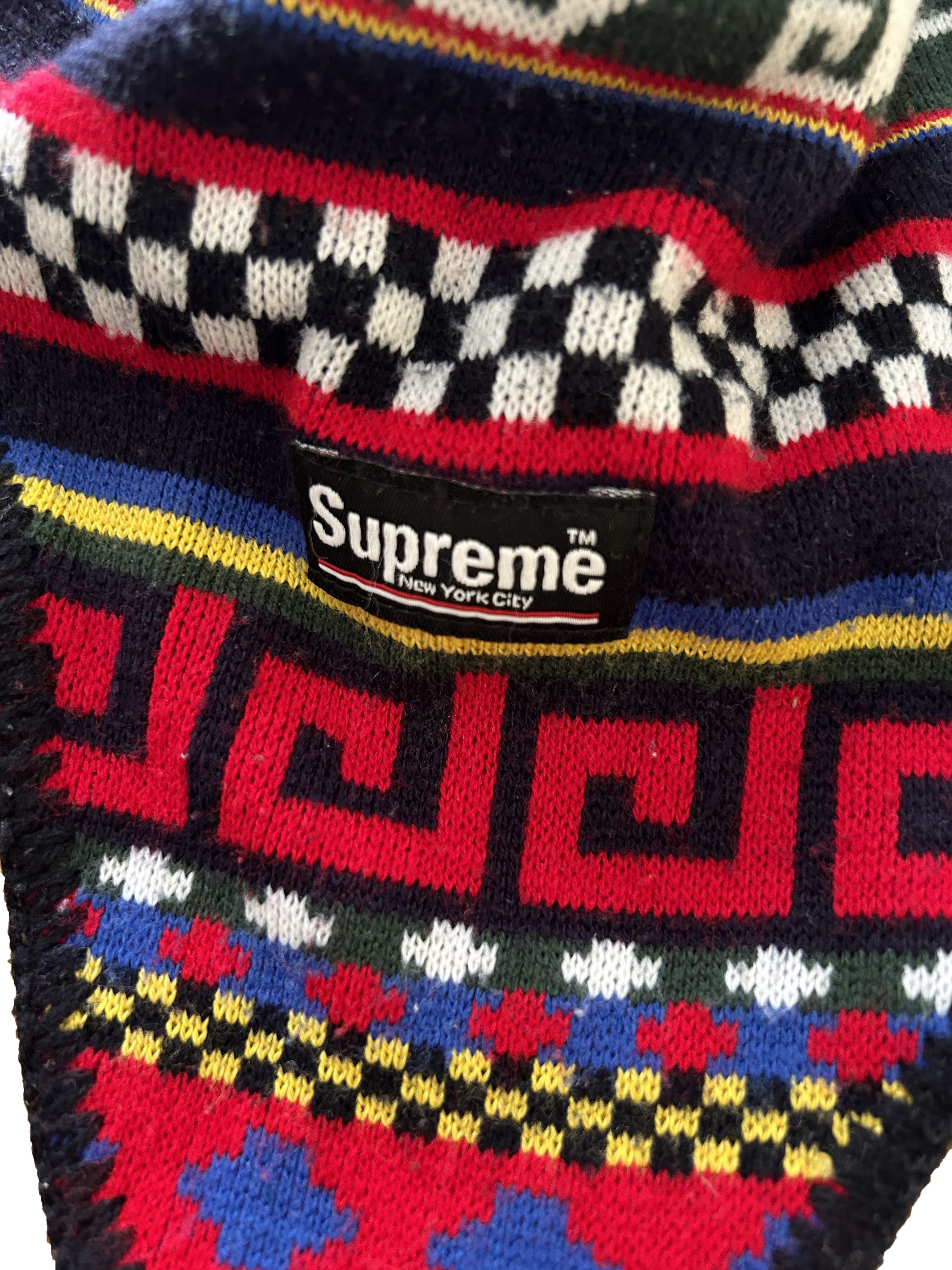 Supreme supreme earflap peruvian chullo hat pom pom Size ONE SIZE - 3 Thumbnail