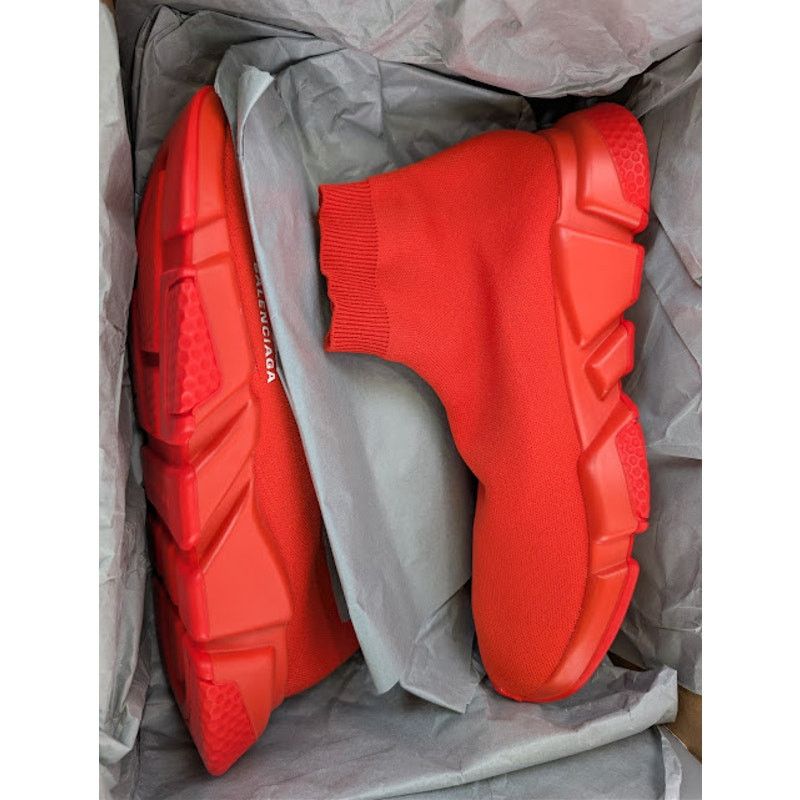Balenciaga o1rshd1 Speed LT Sneaker in Red Size US 11 / EU 44 - 21 Thumbnail