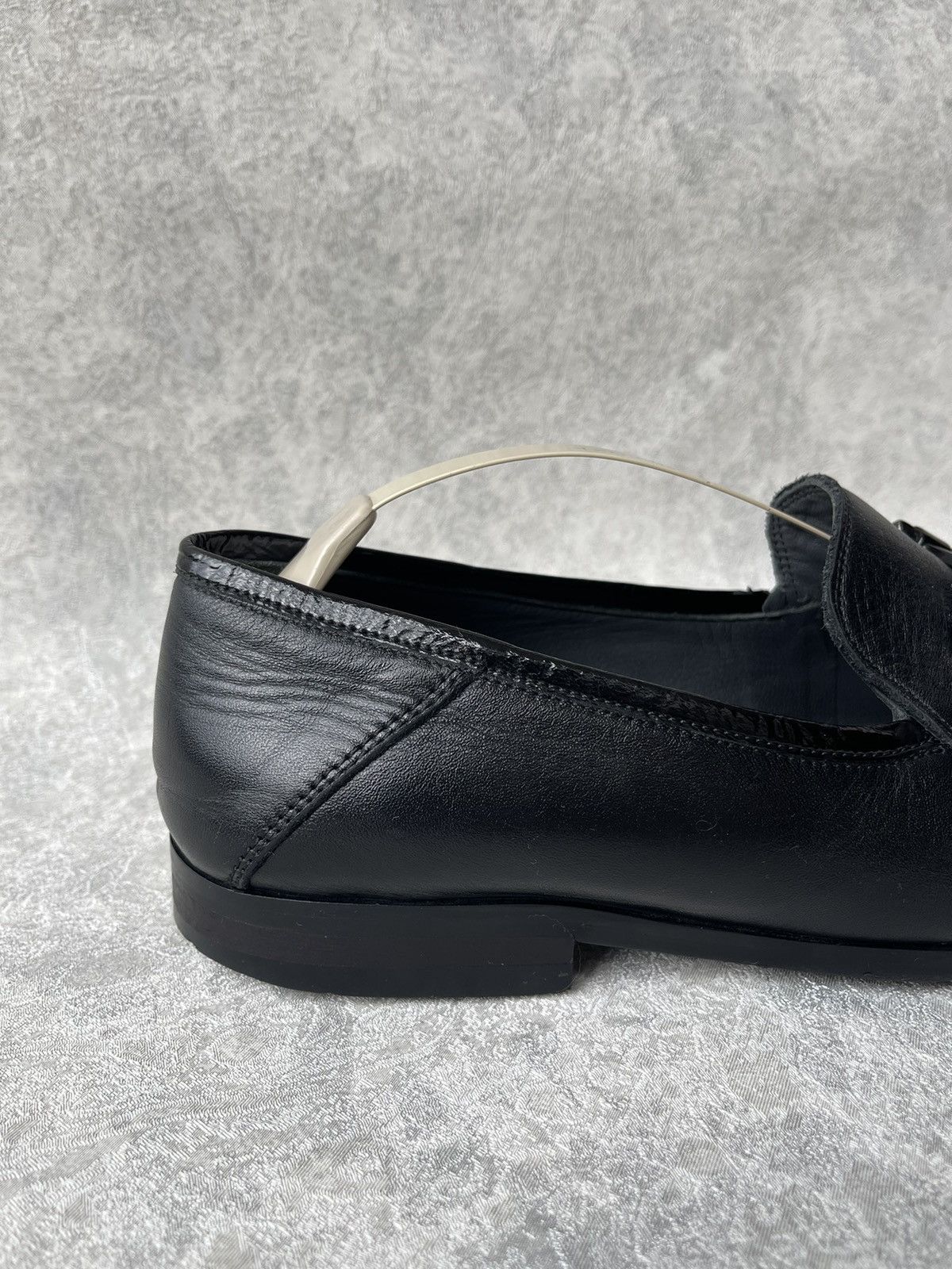 Salvatore Ferragamo Salvatore Ferragamo Gancini Leather Loafers Unisex Size US 9 / IT 39 - 9 Thumbnail
