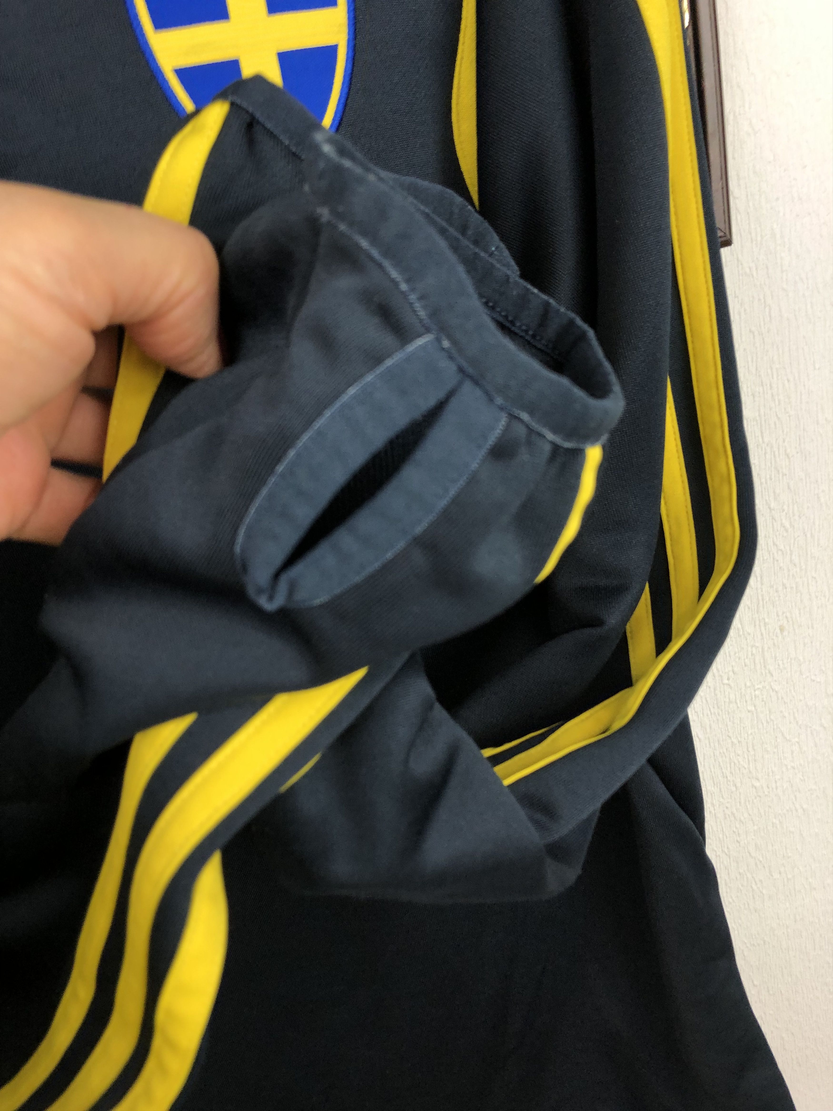 Adidas Vintage Adidas Sweden Football Jacket Soccer Track Size US M / EU 48-50 / 2 - 11 Thumbnail