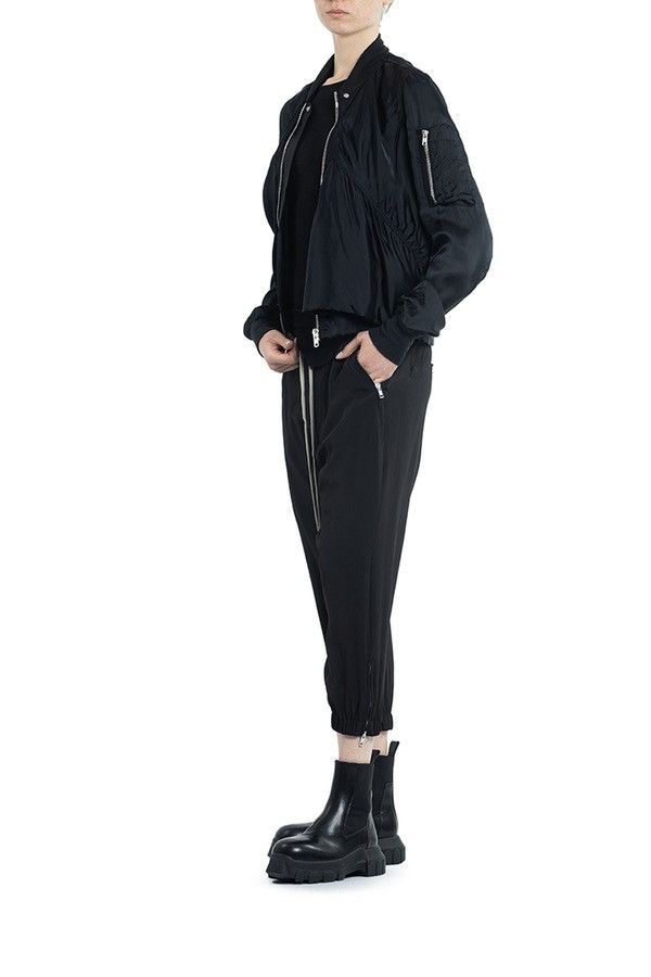 Rick Owens Last Rick Owens Ripple Flight Draped Bomber Black Jacket Size XS / US 0-2 / IT 36-38 - 9 Thumbnail