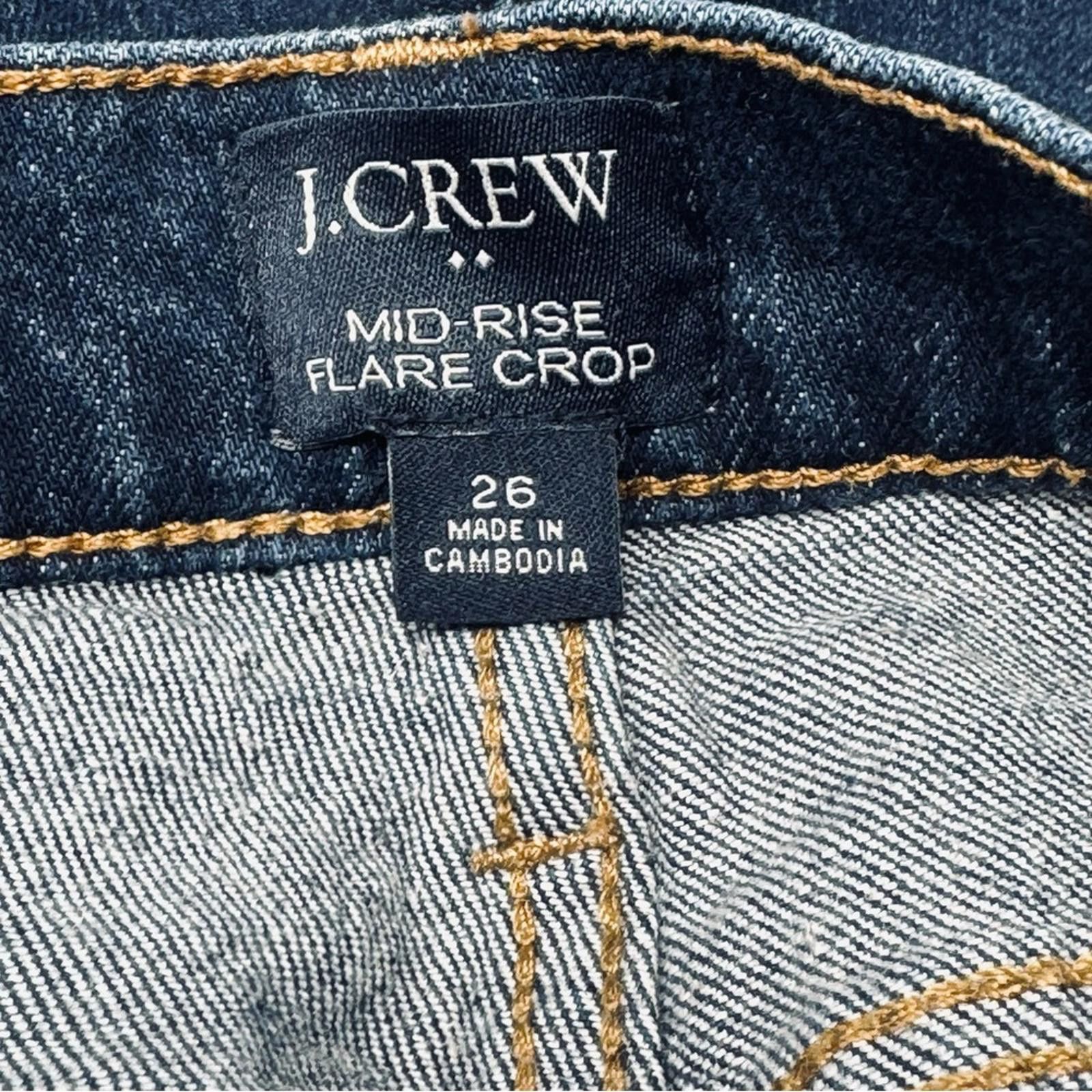 J.Crew NWOT. J. Crew. Flare Mid-Rise Flare Crop. Size 26. Size 26" / US 2 / IT 38 - 2 Thumbnail