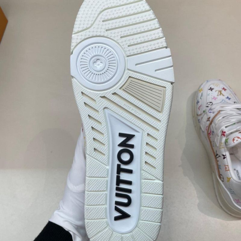Louis Vuitton Takashi Murakami x Louis Vuitton White Trainers Size US 6 / IT 36 - 2 Thumbnail