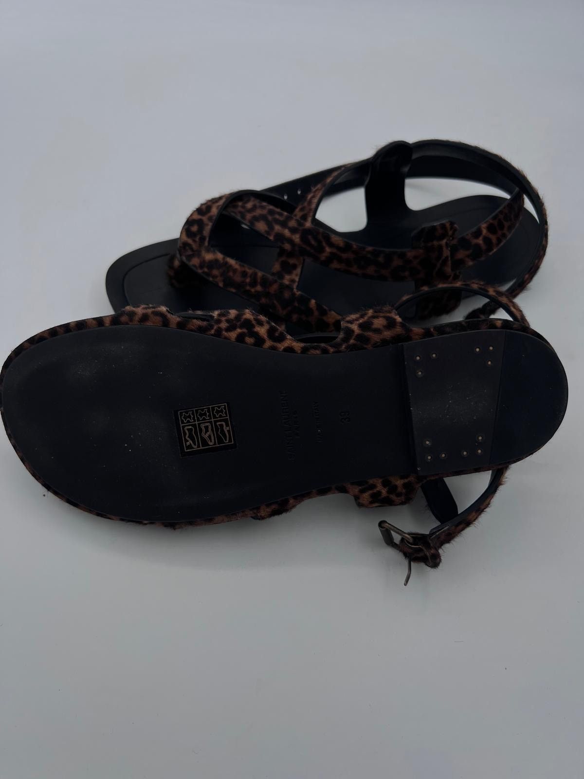 Saint Laurent Paris New Saint Laurent Culver women flat sandals IT 39/US9/UK 6 Size US 9 / IT 39 - 8 Thumbnail
