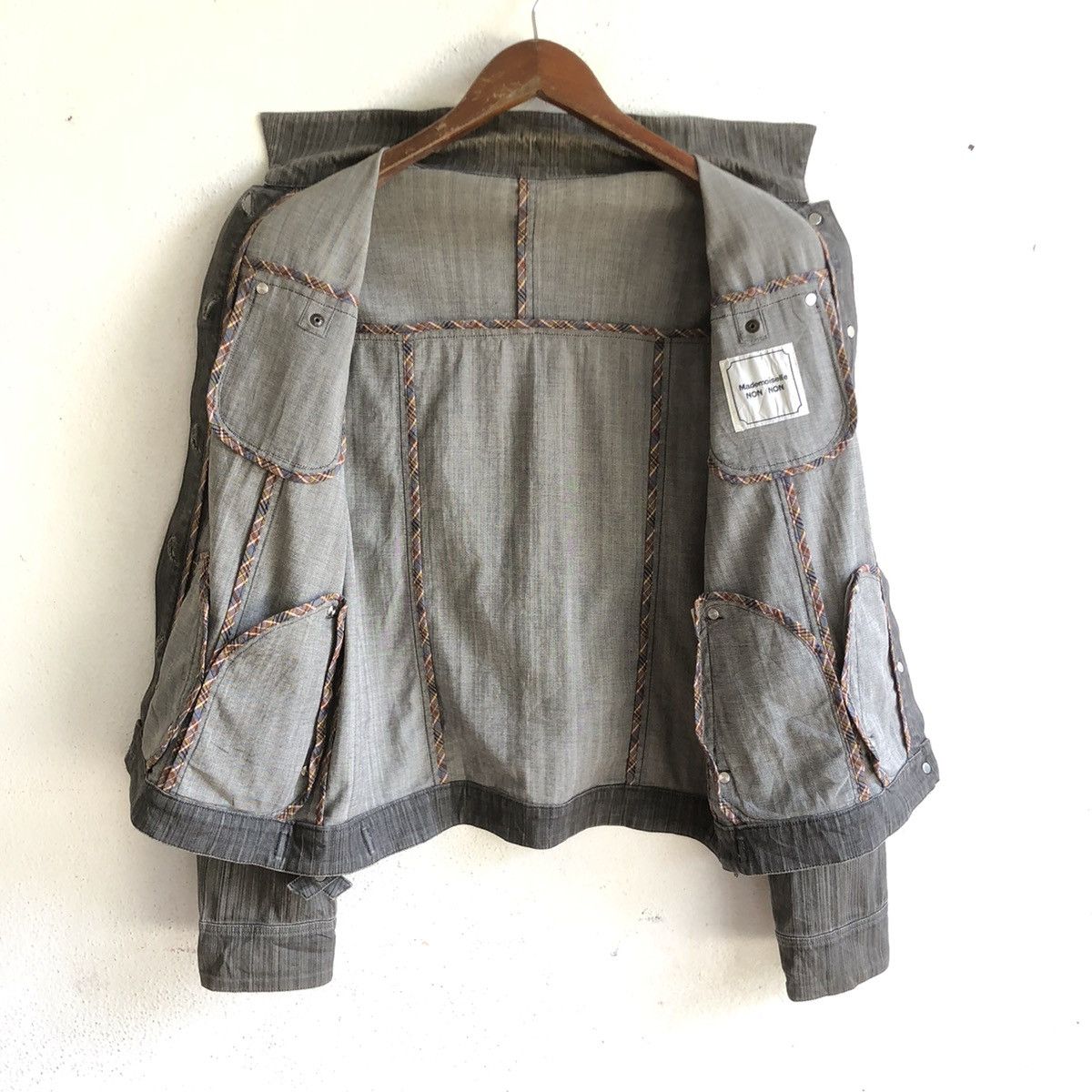 Mademoiselle Non Non MADEMOISELLE NON NON denim jackets Size L / US 10 / IT 46 - 4 Thumbnail