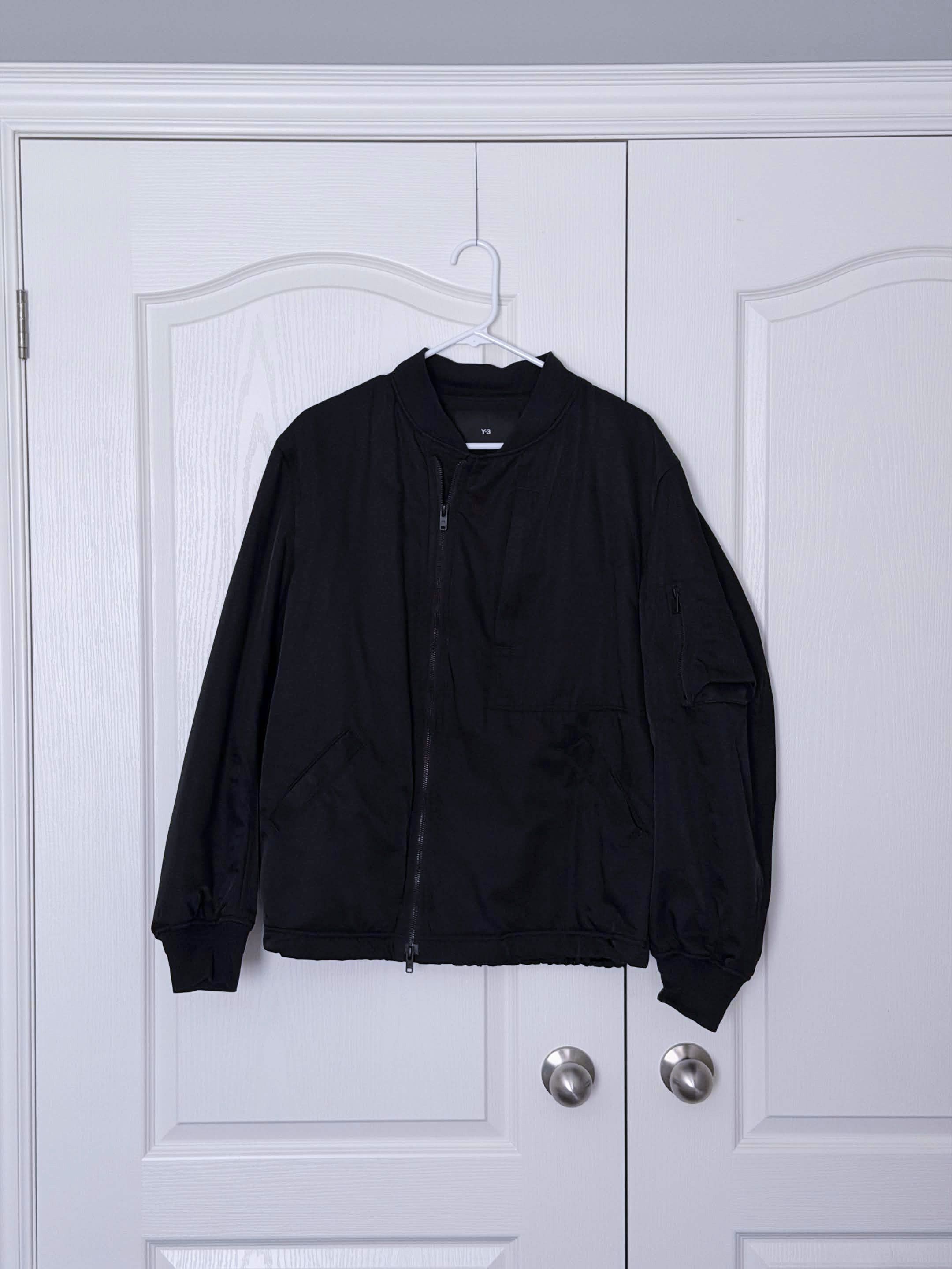Y-3 Adidas Y-3 - Bomber Jacket Size US S / EU 44-46 / 1 - 1 Thumbnail