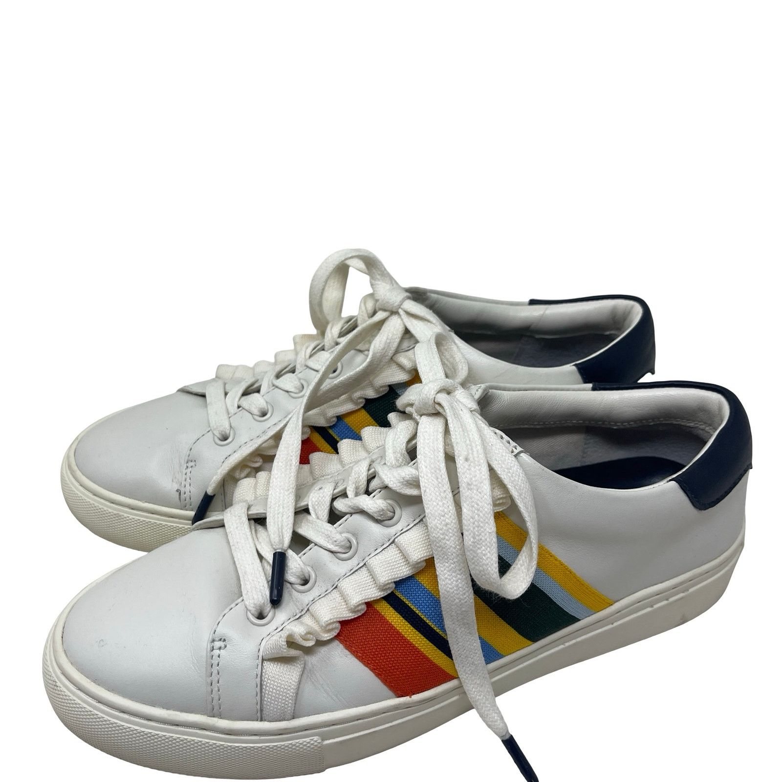 Tory Burch Tory Burch Sport ruffle rainbow sneakers sz 8 Size US 8 / IT 38 - 5 Thumbnail