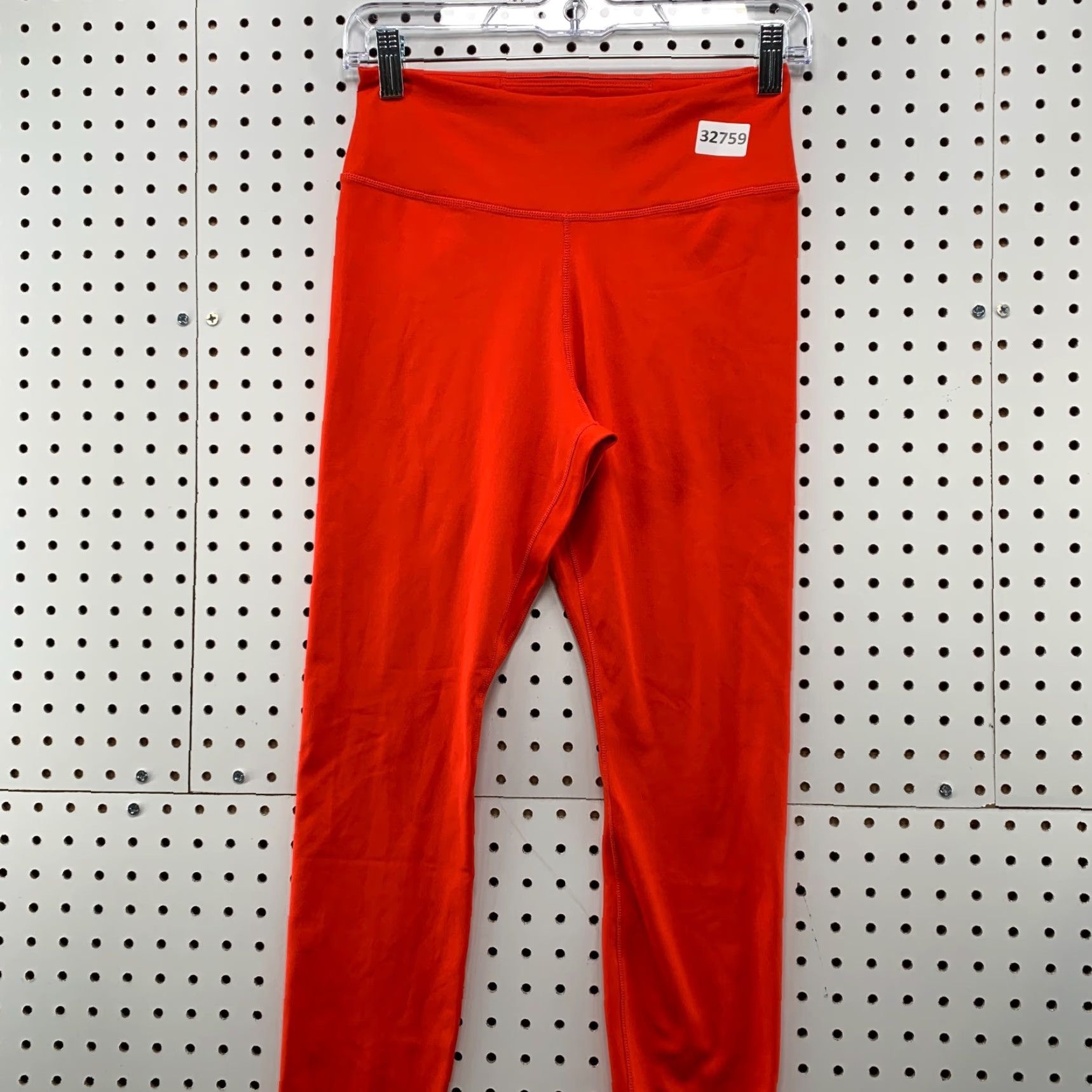 Nike Nike Dri-FIT Leggings Womens Small Orange Active Yoga Run 25x27 Skinny Inseam 27 in ankle Womens Size 28" / US 6 / IT 42 - 2 Thumbnail