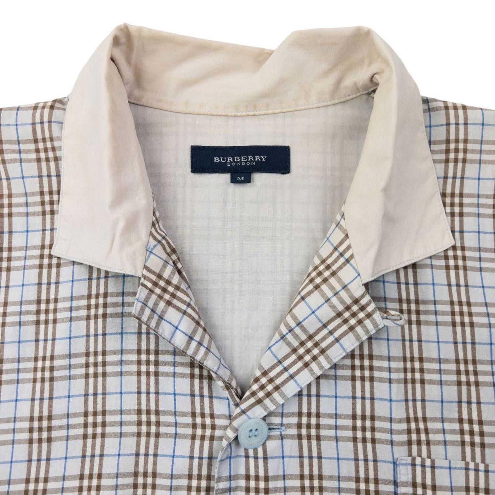 Burberry Vintage 2000s Burberry Nova Check Long Sleeve Shirt Size M Size US M / EU 48-50 / 2 - 3 Thumbnail