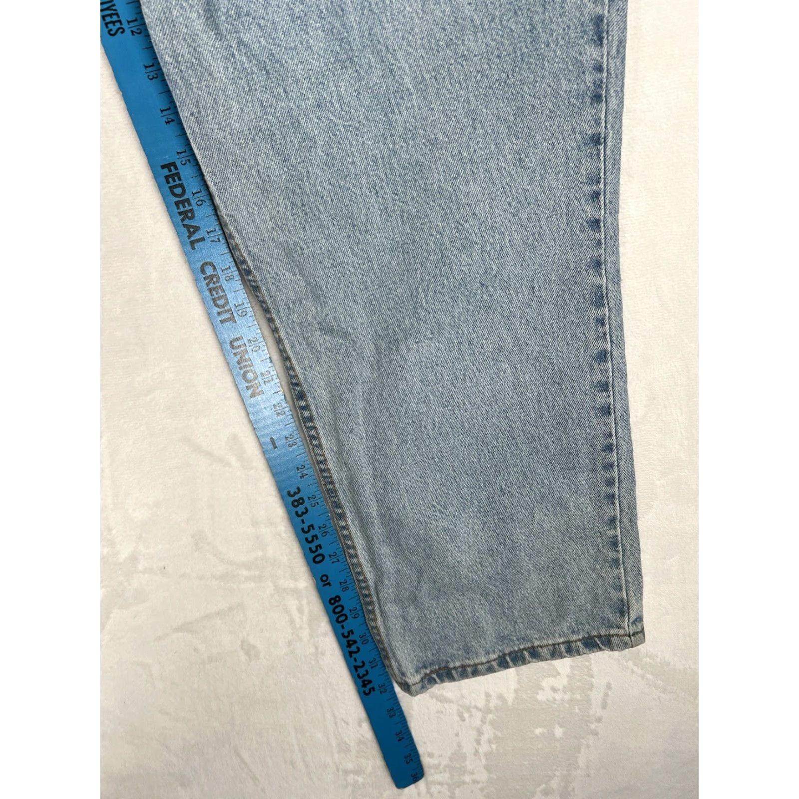 Levi's VINTAGE Levi’s 545 Jeans 40x32 USA Made 90s Levi's 500 Series Denim Jeans Mens Regular Relaxed Straight 5-Pocket Blue Orange Tab Published USA 90s Size US 40 / EU 56 - 2 Thumbnail