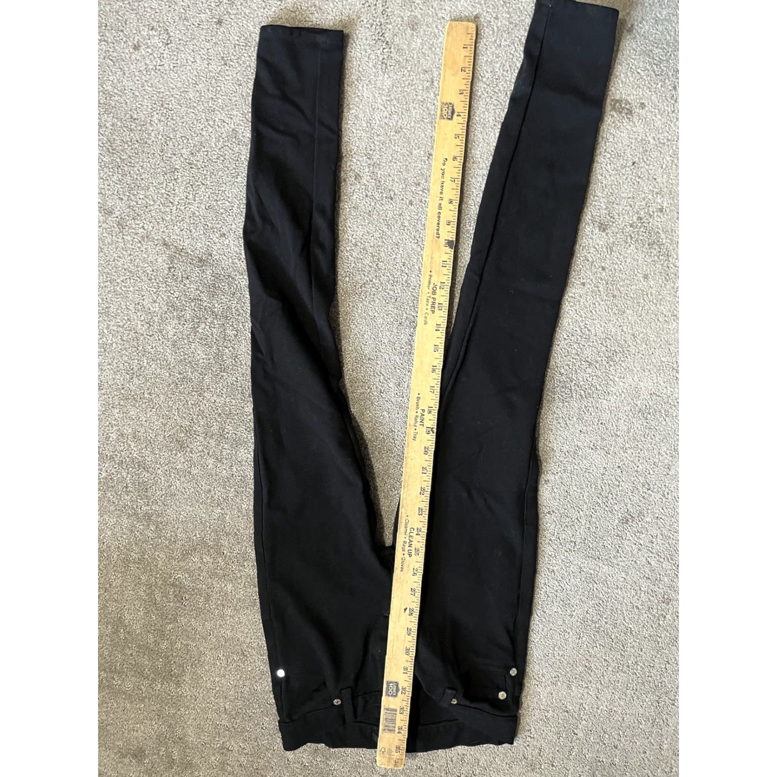 7 For All Mankind VINTAGE 7 For All Mankind Jeans Womens Black Denim Ankle Skinny Stretch 25 Adult Female Womens Size 42" / US 20 - 6 Thumbnail