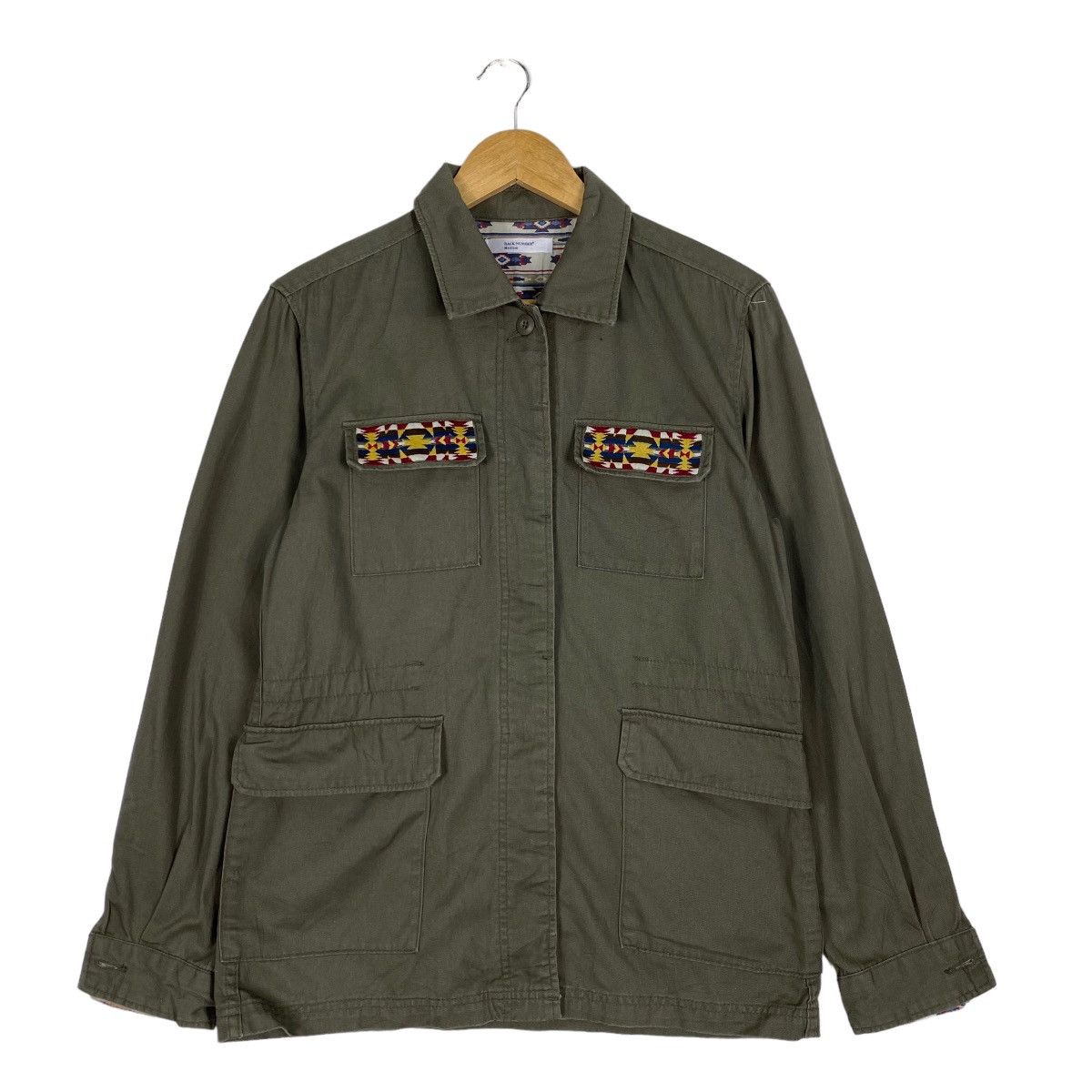Japanese Brand M65 Back Number Navajo military style siries button jacket Size US M / EU 48-50 / 2 - 1 Thumbnail