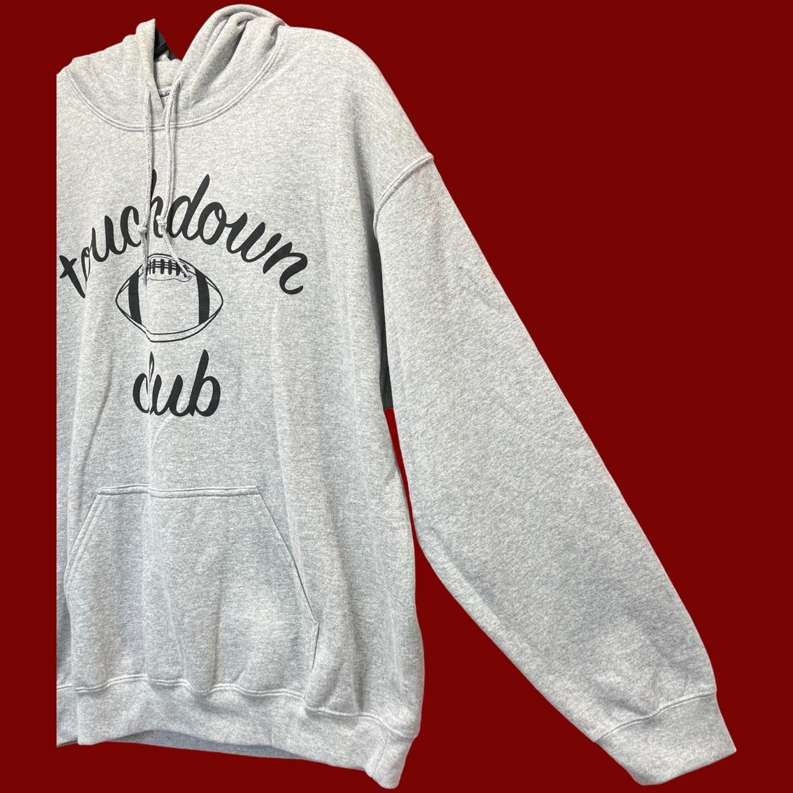 Gildan Gildan - Men's Long Sleeve Hooded Sweatshirt - Gray - Large Size US L / EU 52-54 / 3 - 13 Thumbnail
