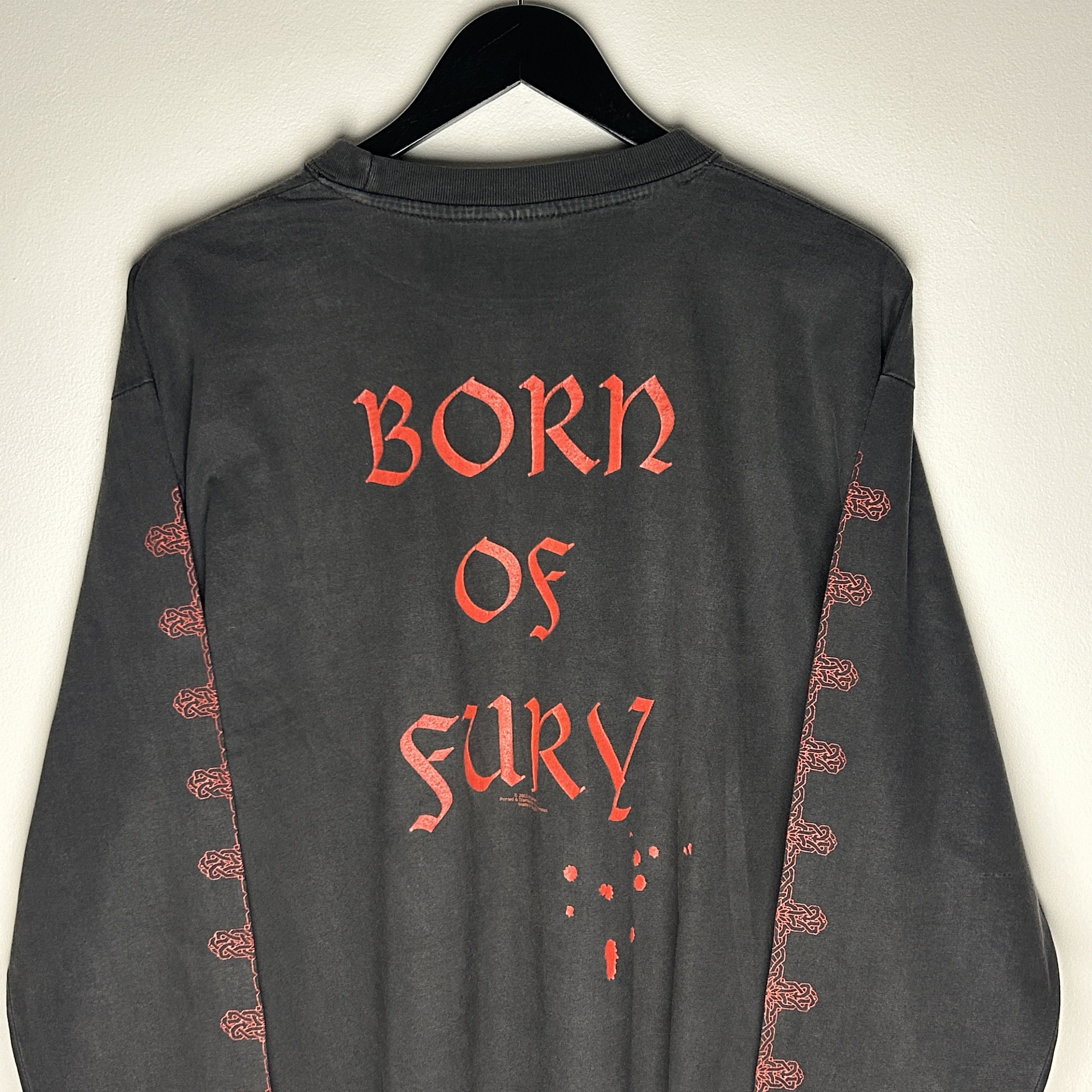 Band Tees Vintage Moonsorrow Born Of Fury 2005 Band T-shirt Size US XL / EU 56 / 4 - 4 Thumbnail