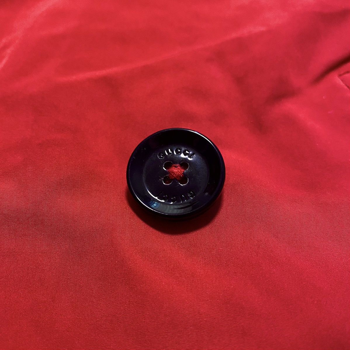 Gucci Gucci 2009 Red Polyester Trench Coat Water/Windproof Jacket Size XS / US 0-2 / IT 36-38 - 11 Thumbnail