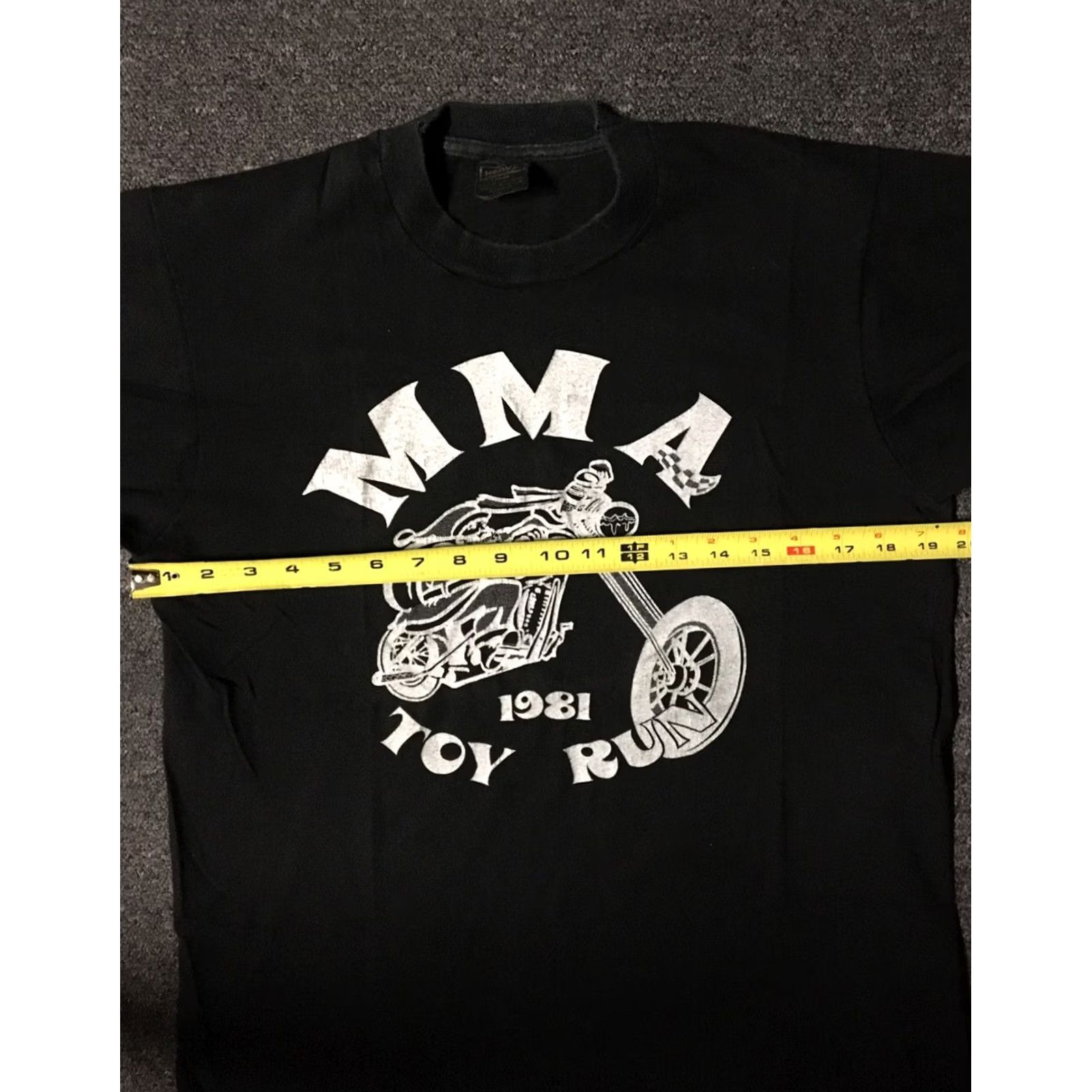 Vintage VINTAGE Modified Motorcycle Association Toy Run Biker Santa Faded Shirt S Mens Black 80s 90s Grunge Christmas Gift Shirt Size US S / EU 44-46 / 1 - 6 Thumbnail