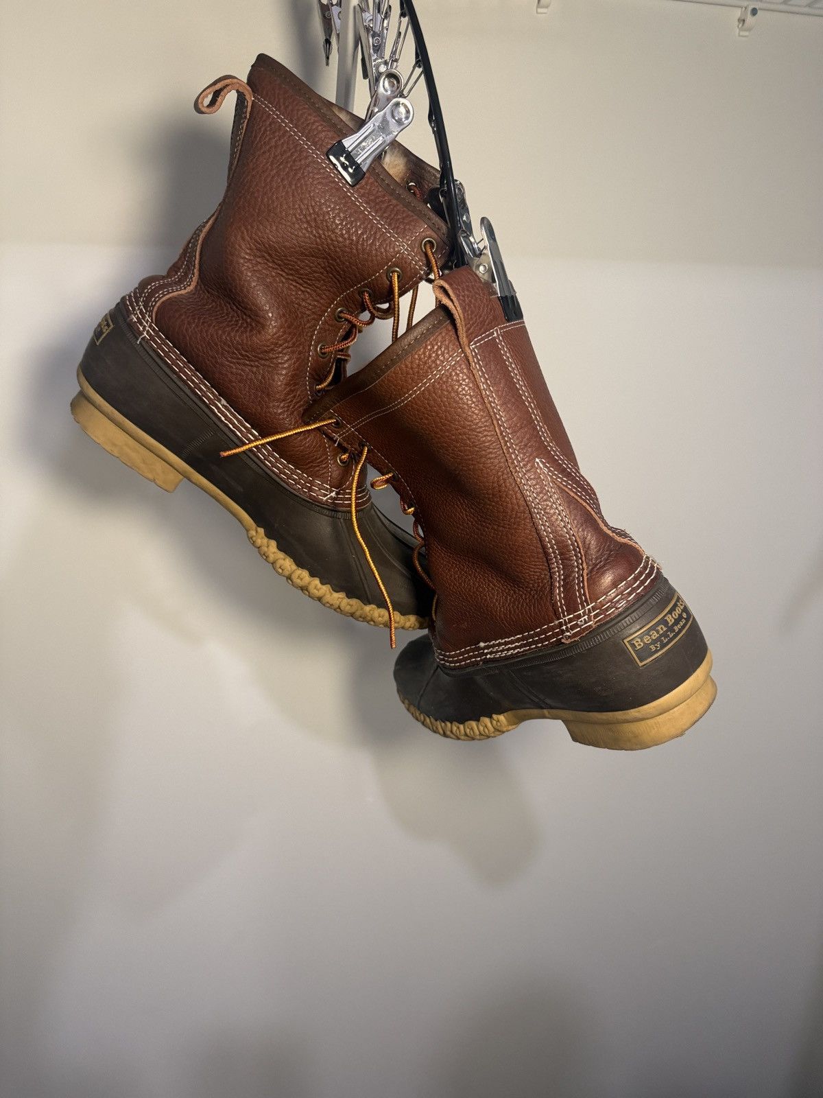 L.L. Bean L.L. Bean Brown Leather Bean Boots sz 10 Size US 10 / EU 43 - 2 Thumbnail