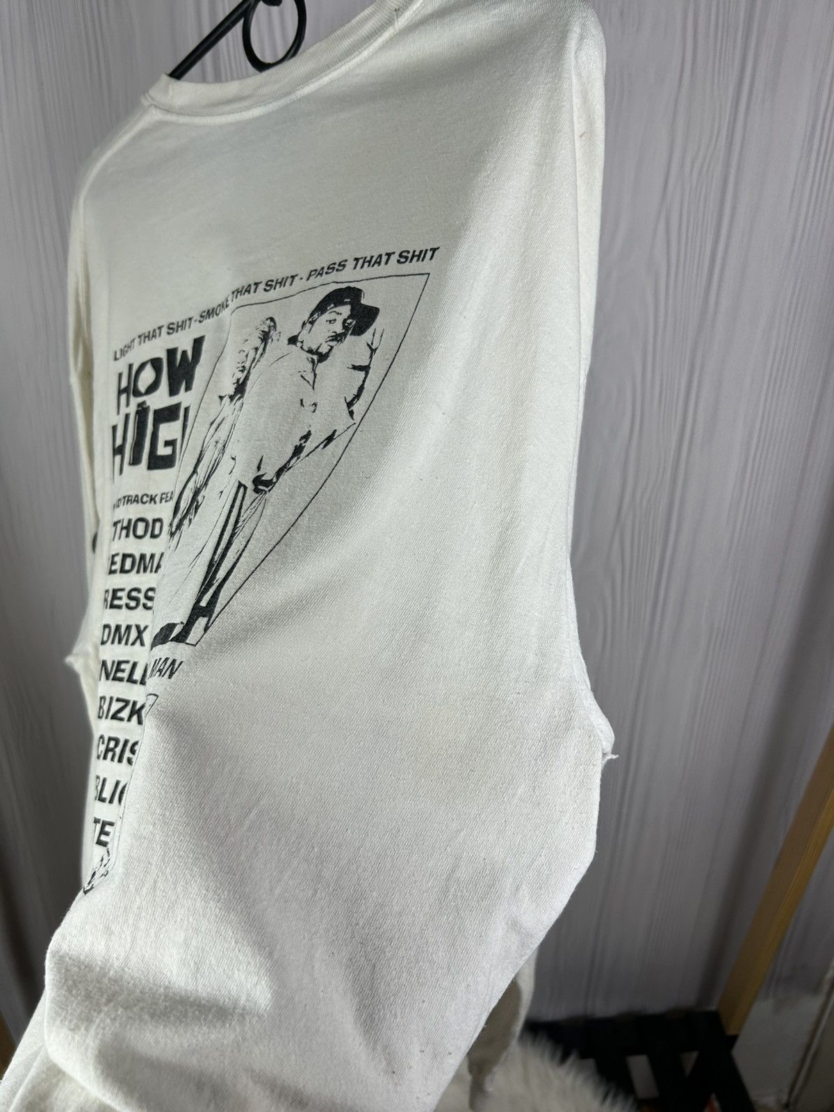 Gildan Vintage How High Got Blunt? 2001 Promo Movie Longsleeve Size US XL / EU 56 / 4 - 21 Thumbnail