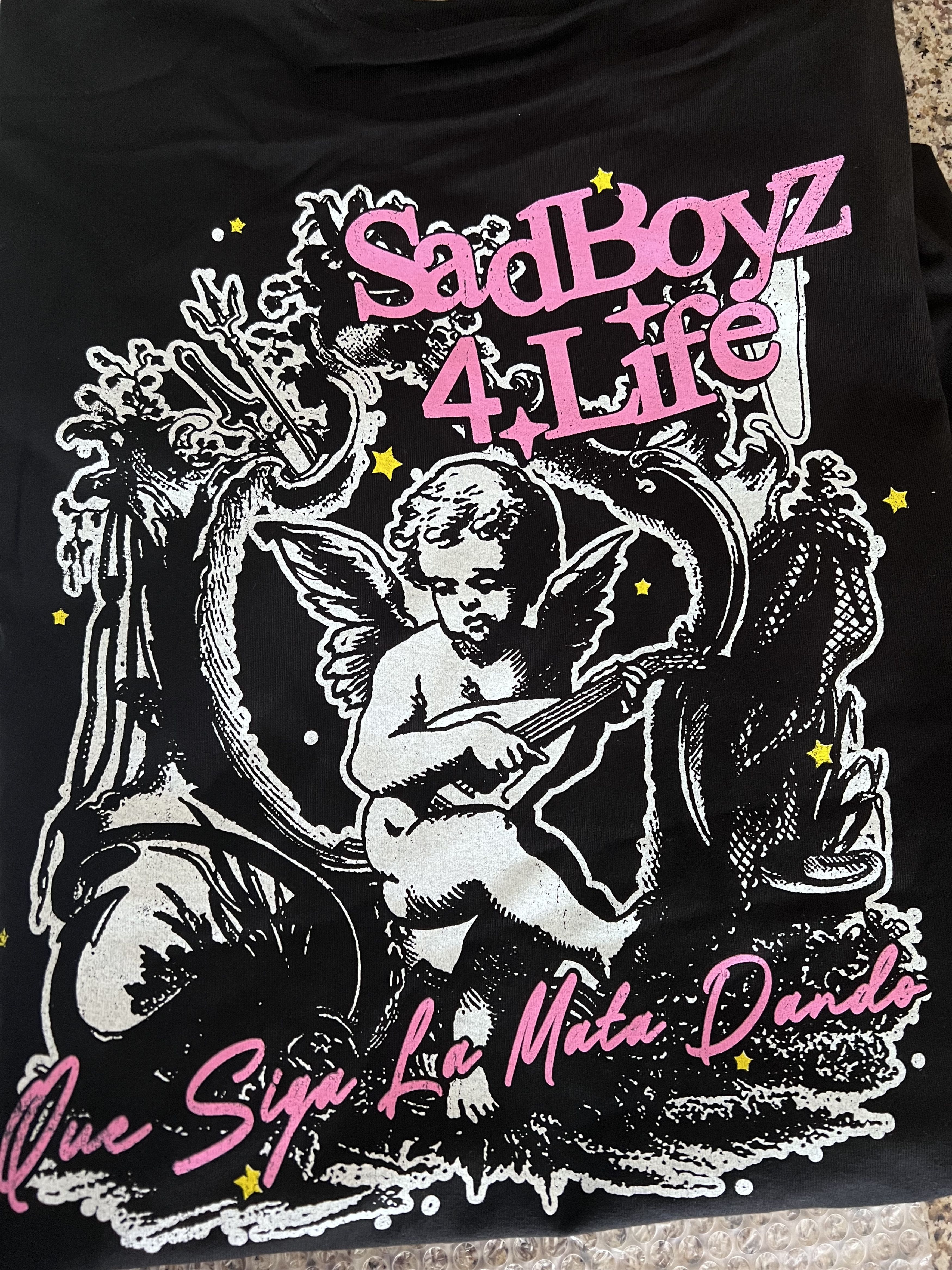 Sad Boys SAD BOYZ 4 Life Black - Que Siga La Mata Dando, Cherub, New Size US XL / EU 56 / 4 - 1 Thumbnail
