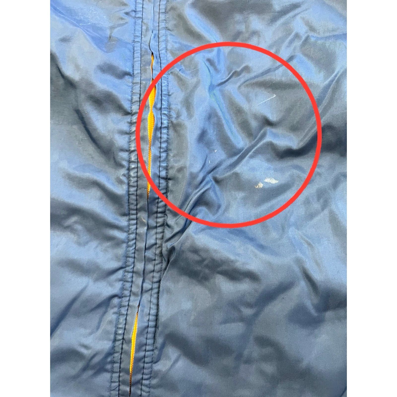 Nike VINTAGE Nike Reversible Jacket Mens L Blue Yellow Fleece Nylon Zip 90s Classic Sports Casual Size US L / EU 52-54 / 3 - 6 Thumbnail